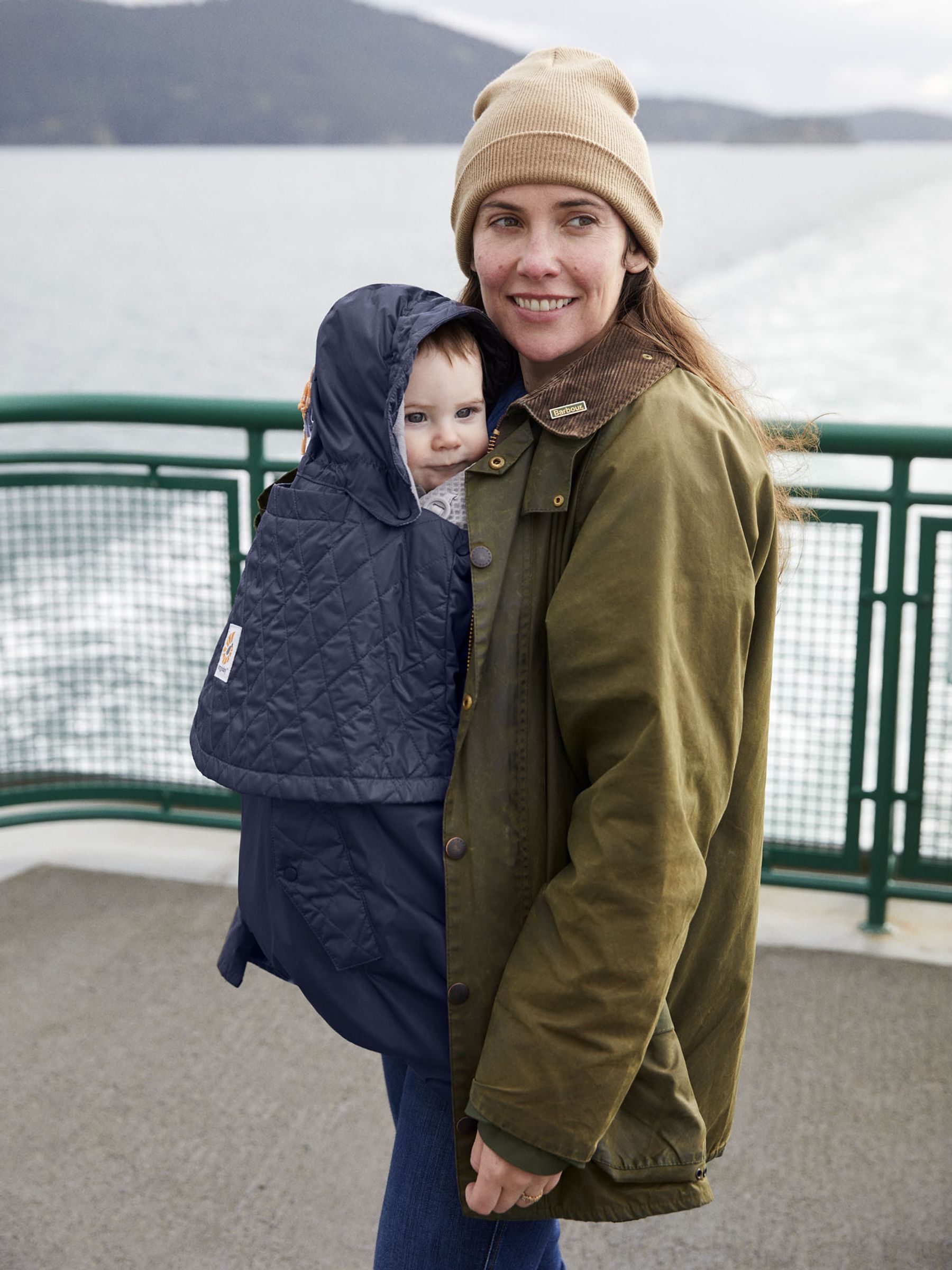 Black Ergobaby All Weather Carrier Cover - Image 5 of 8