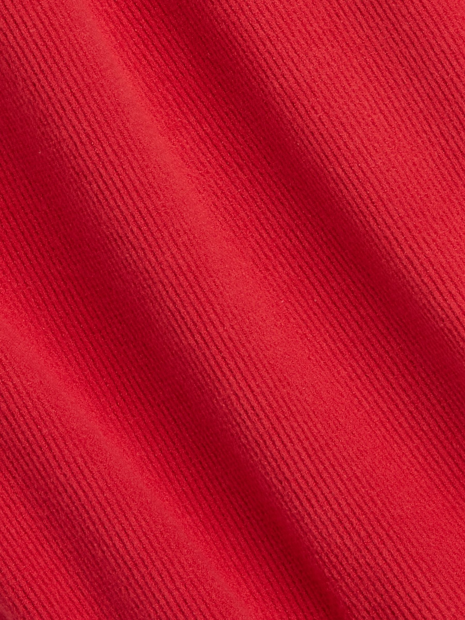 Red Cosy Waffle Knit Long Sleeve T-Shirt - Image 3 of 3