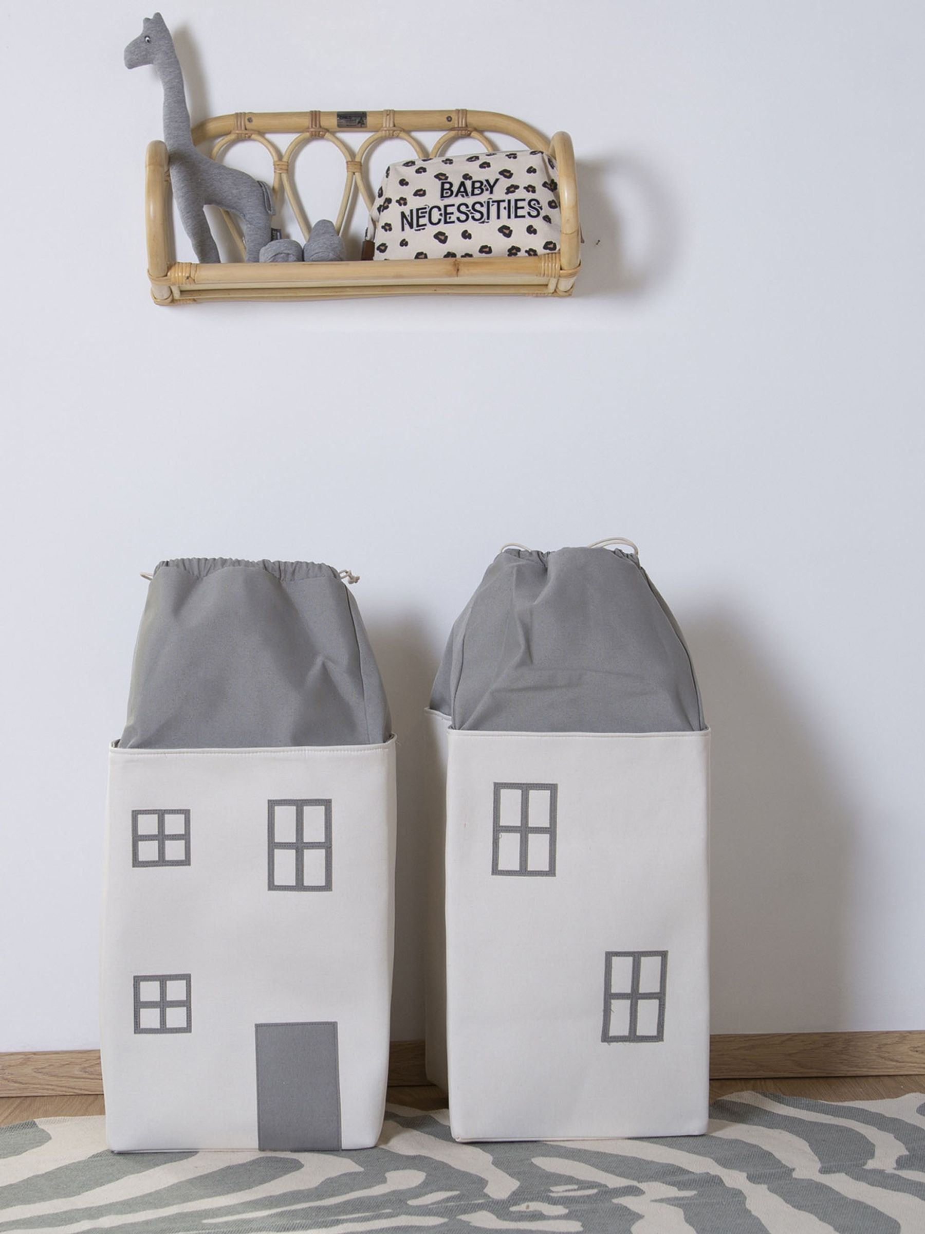 Childhome Toy Box House Storage Bag - Image 6 of 7