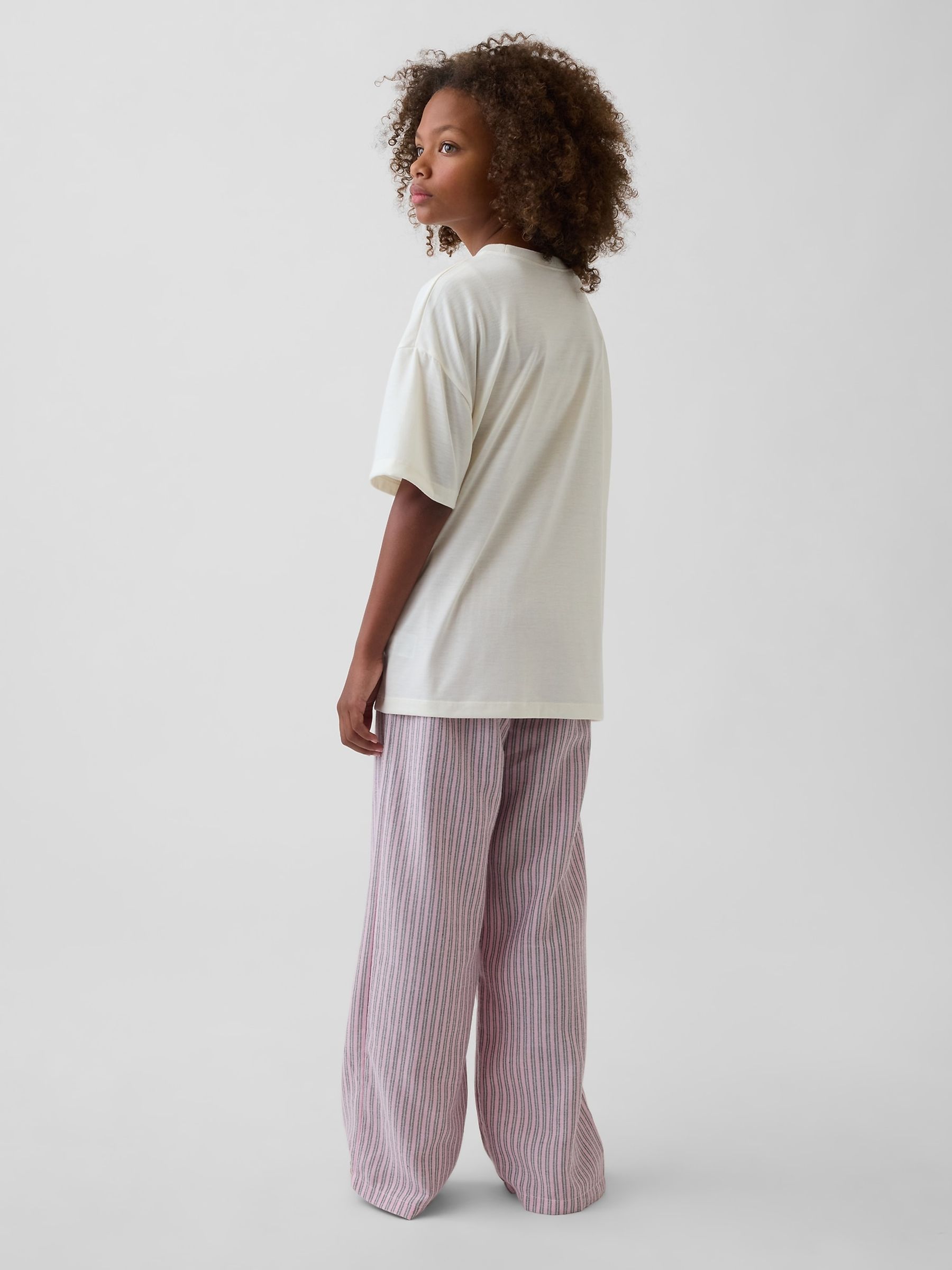 Pink Bow Oversized Pyjamas Set - Image 2 of 4