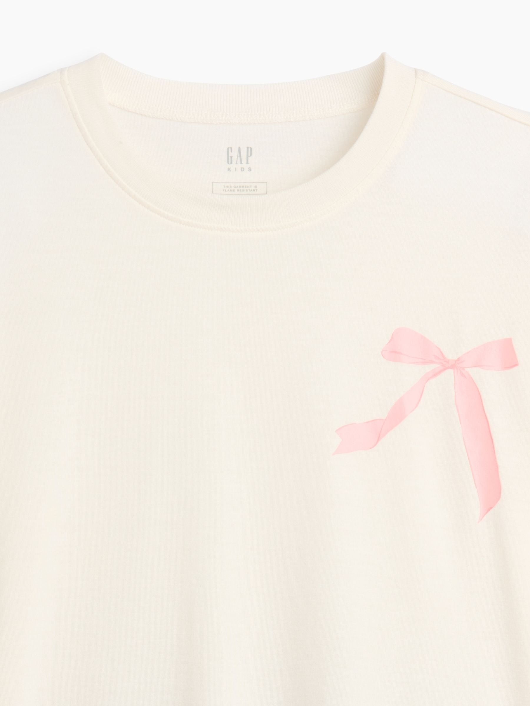 Pink Bow Oversized Pyjamas Set - Image 4 of 4