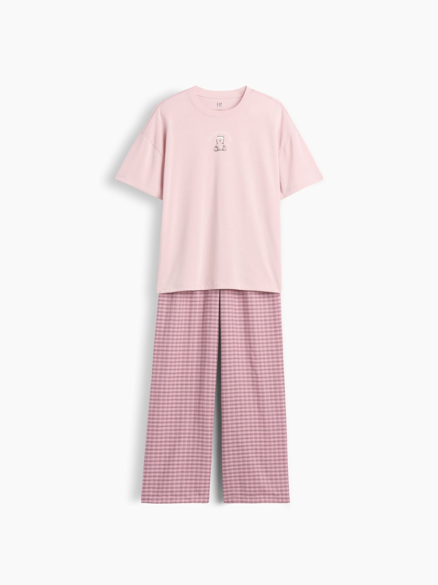 Pink Brannan Bear Oversized Pyjamas Set - Image 3 of 4