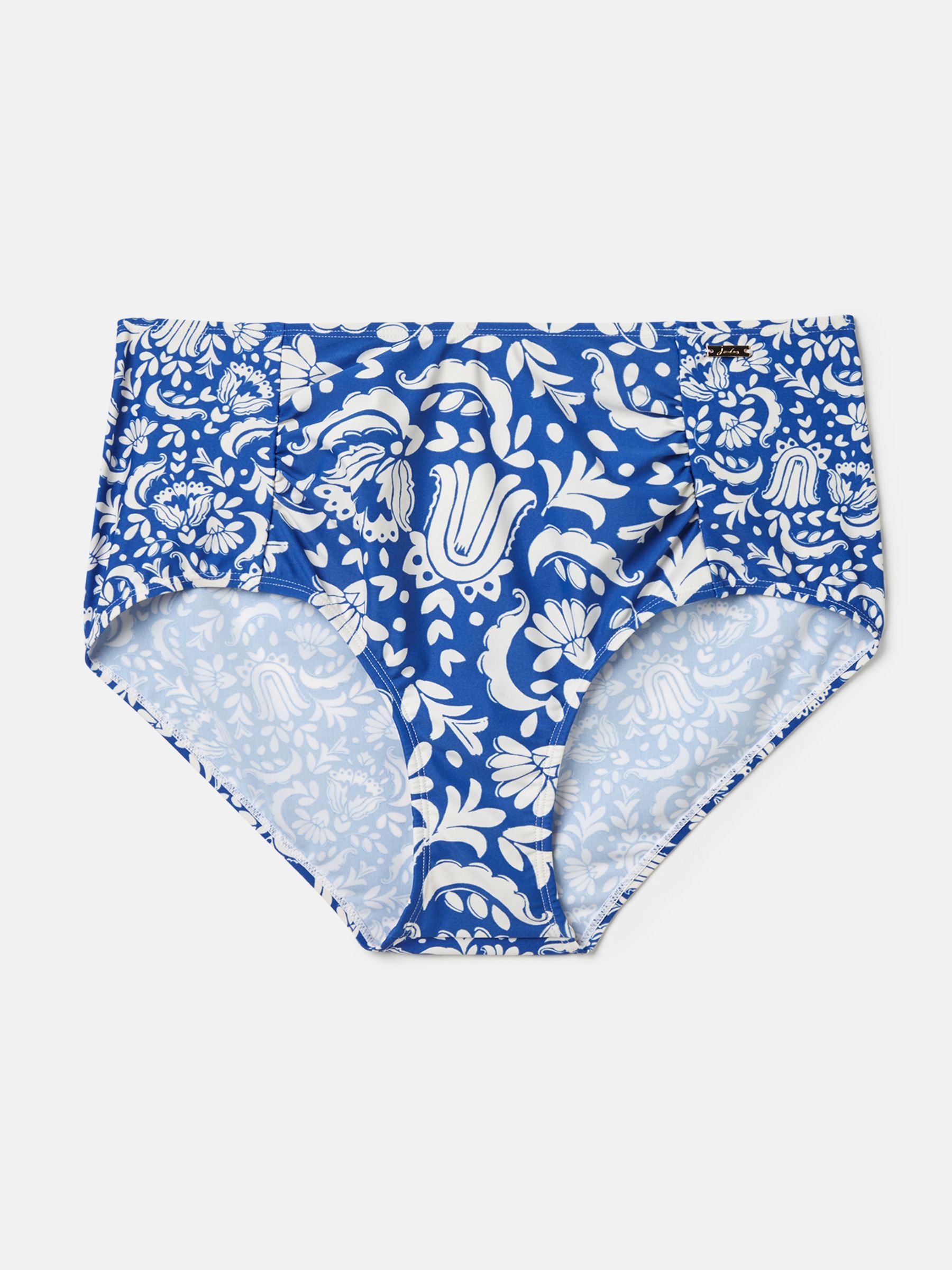 Jasmine Blue Mosaic Bikini Bottoms - Image 6 of 7