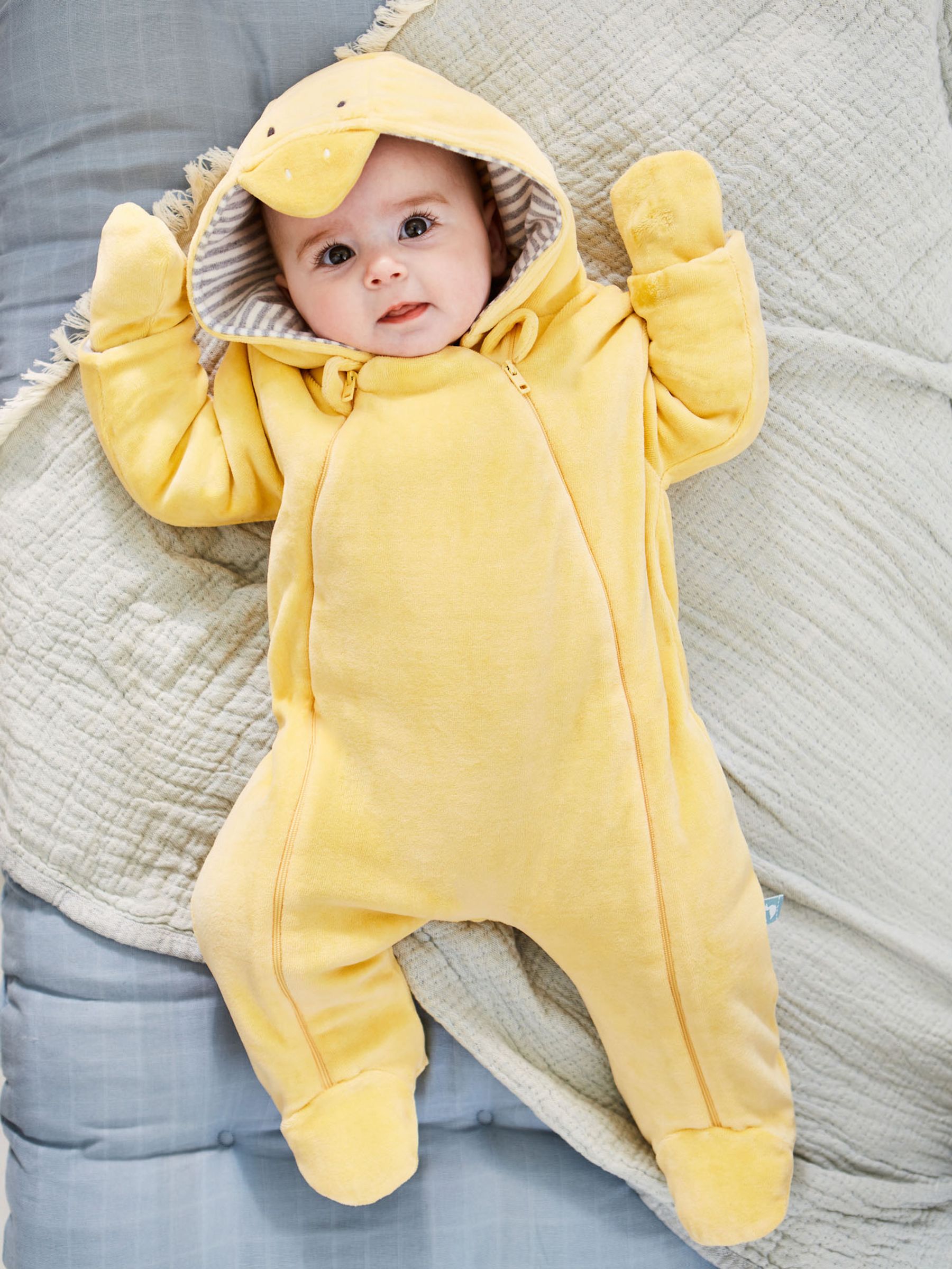 Yellow Duck Cosy Pramsuit - Image 3 of 4