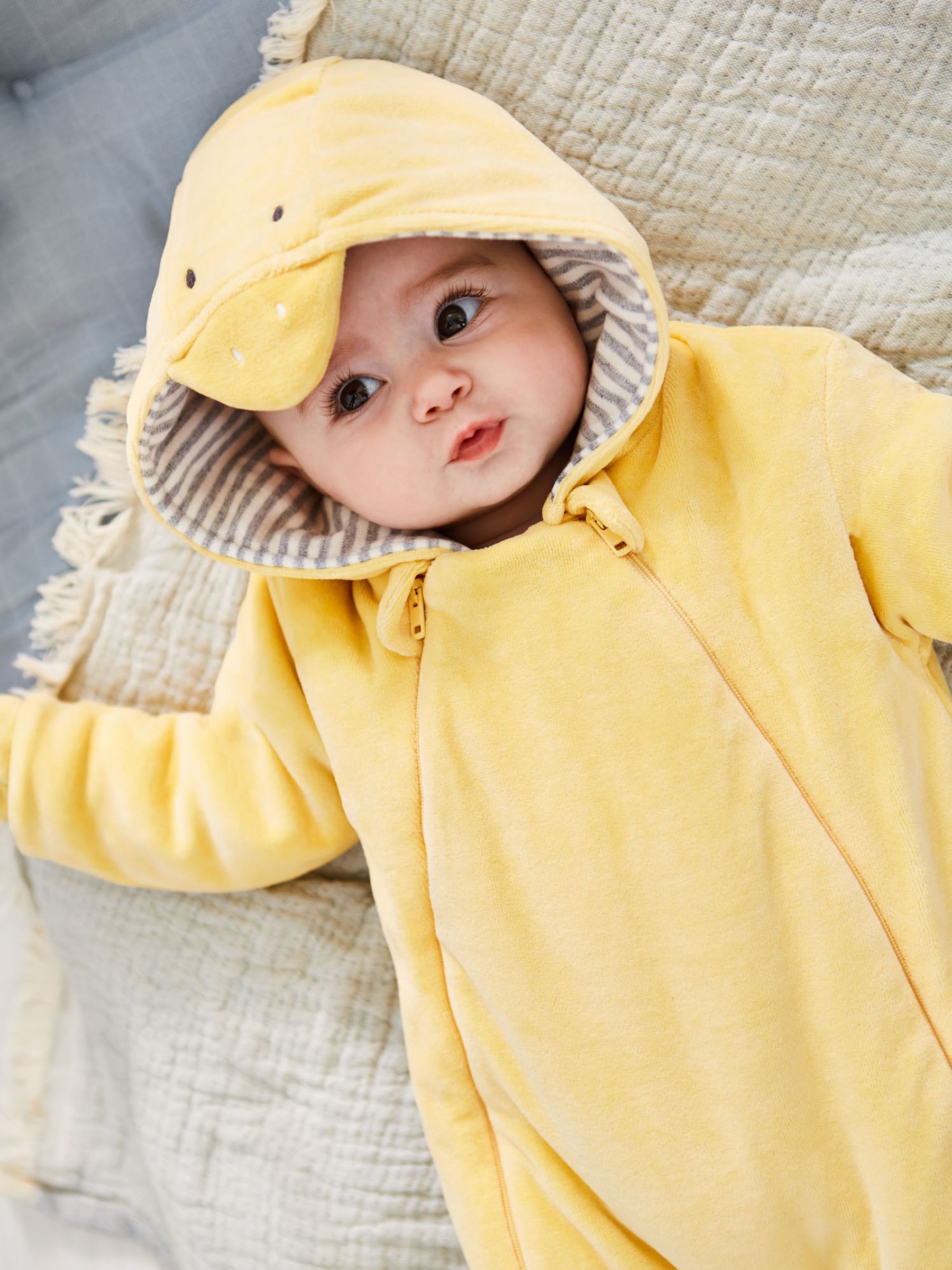 Yellow Duck Cosy Pramsuit - Image 4 of 4
