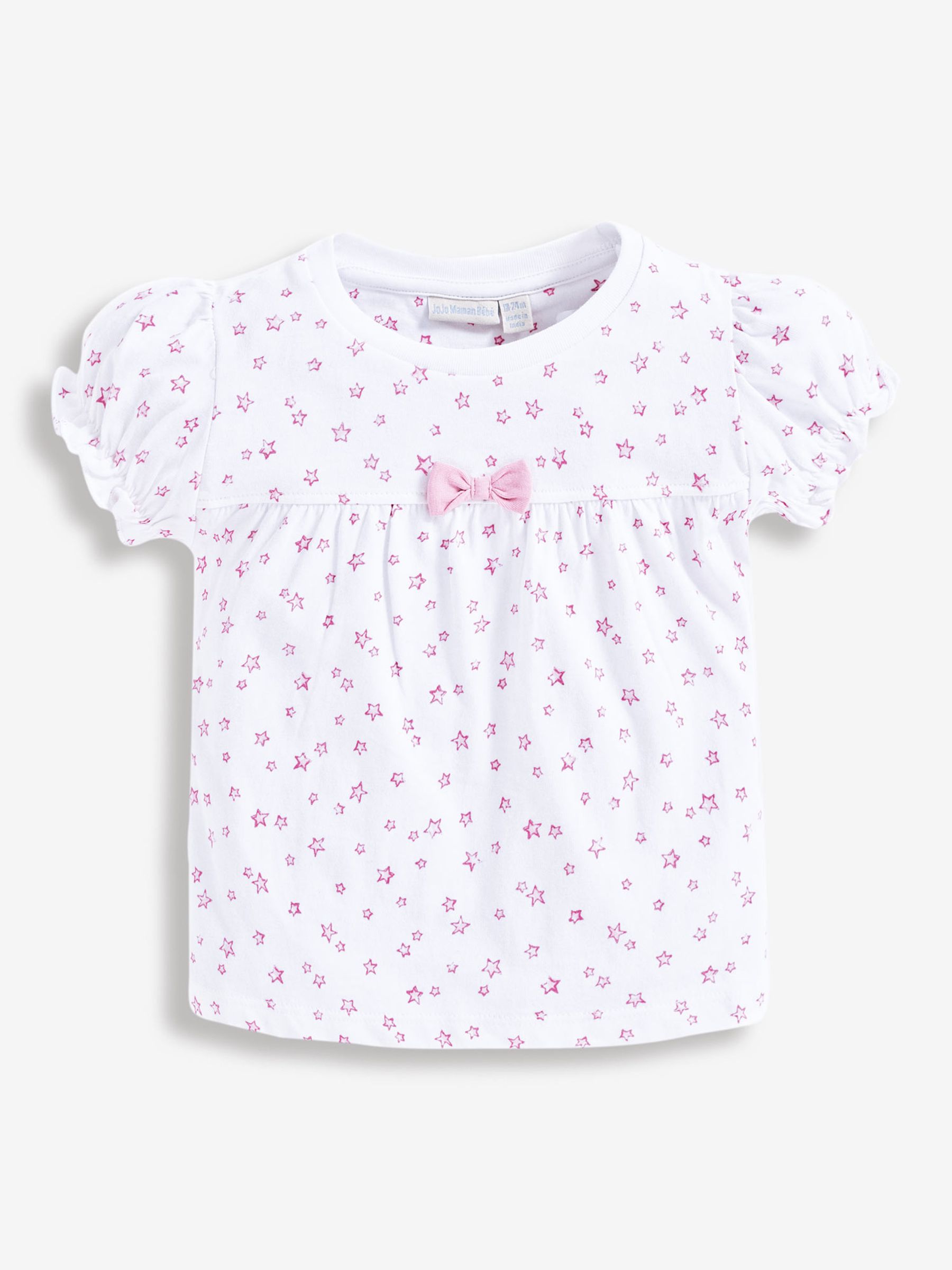 Star Girls' Print Short Jersey Pyjamas - Image 2 of 4