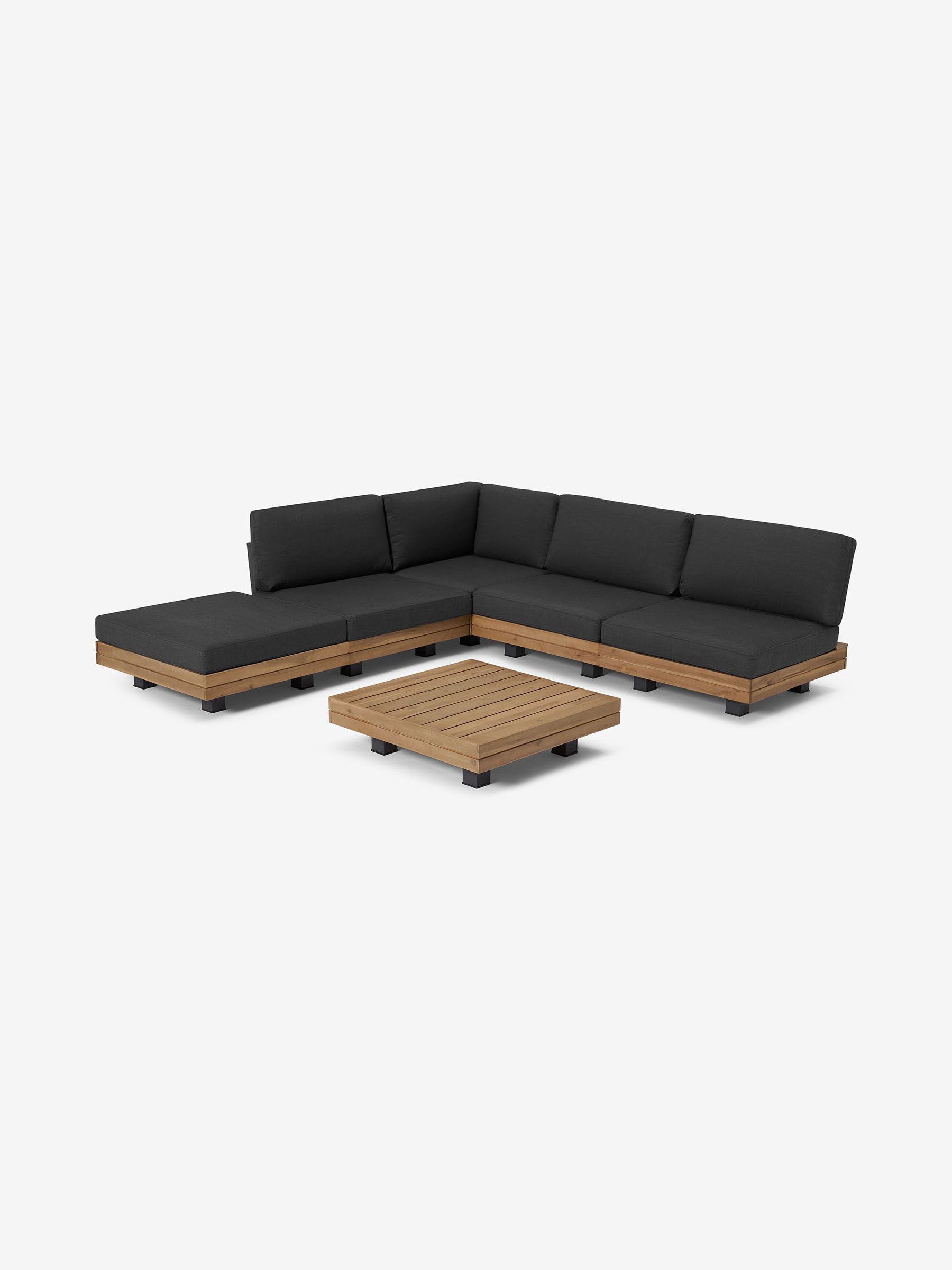 Avarna Garden Corner Lounge Set in Grey - Image 3 of 5