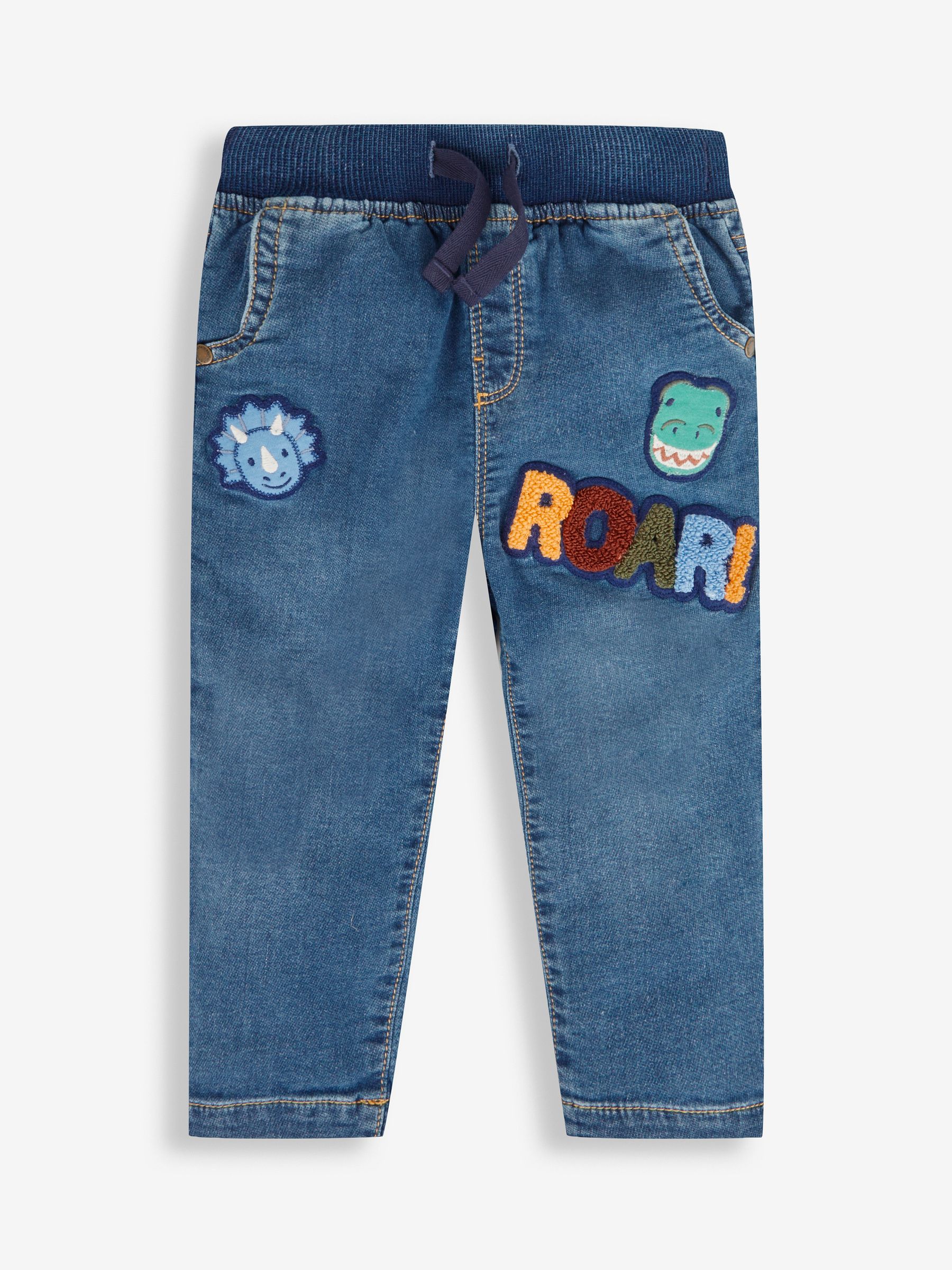Denim Dino Pull-On Jeans - Image 2 of 5