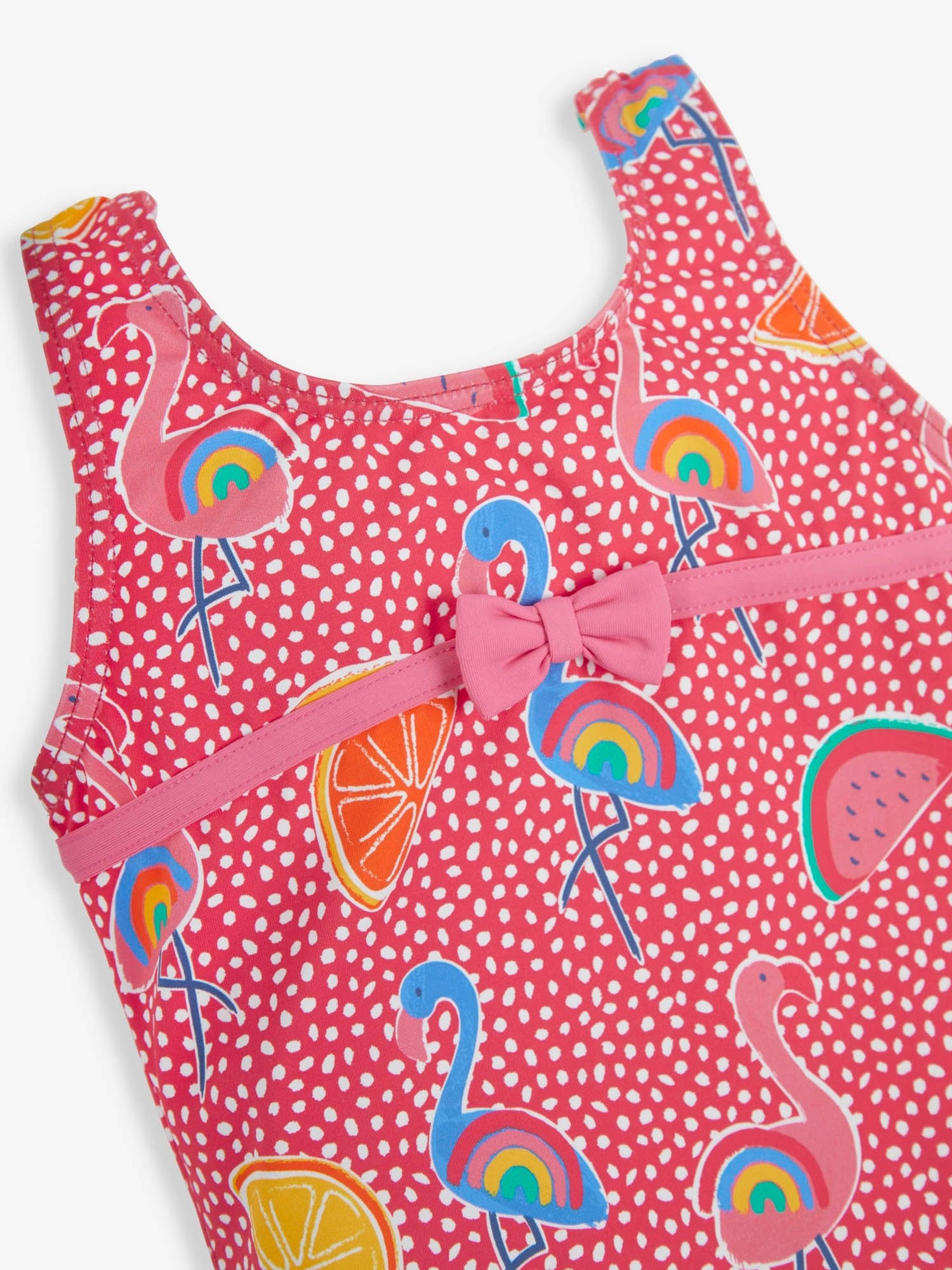 Pink Flamingo No Nappy Swimsuit - Image 2 of 3