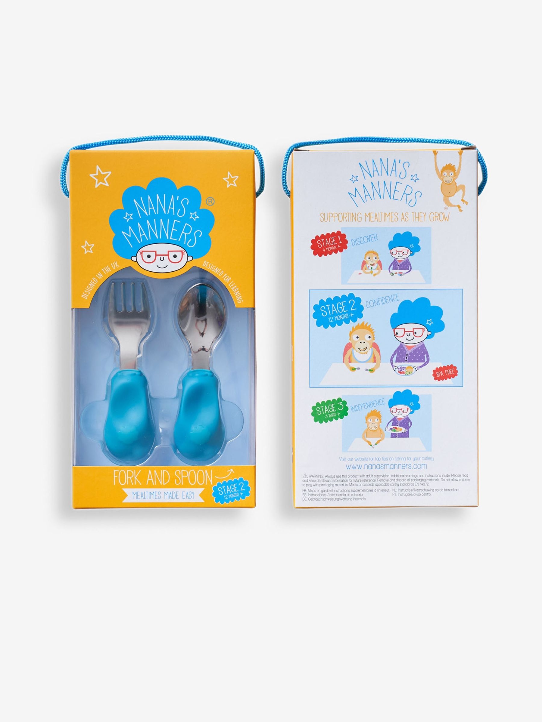 Nana's Manners Stage 2 Cutlery - Image 4 of 6