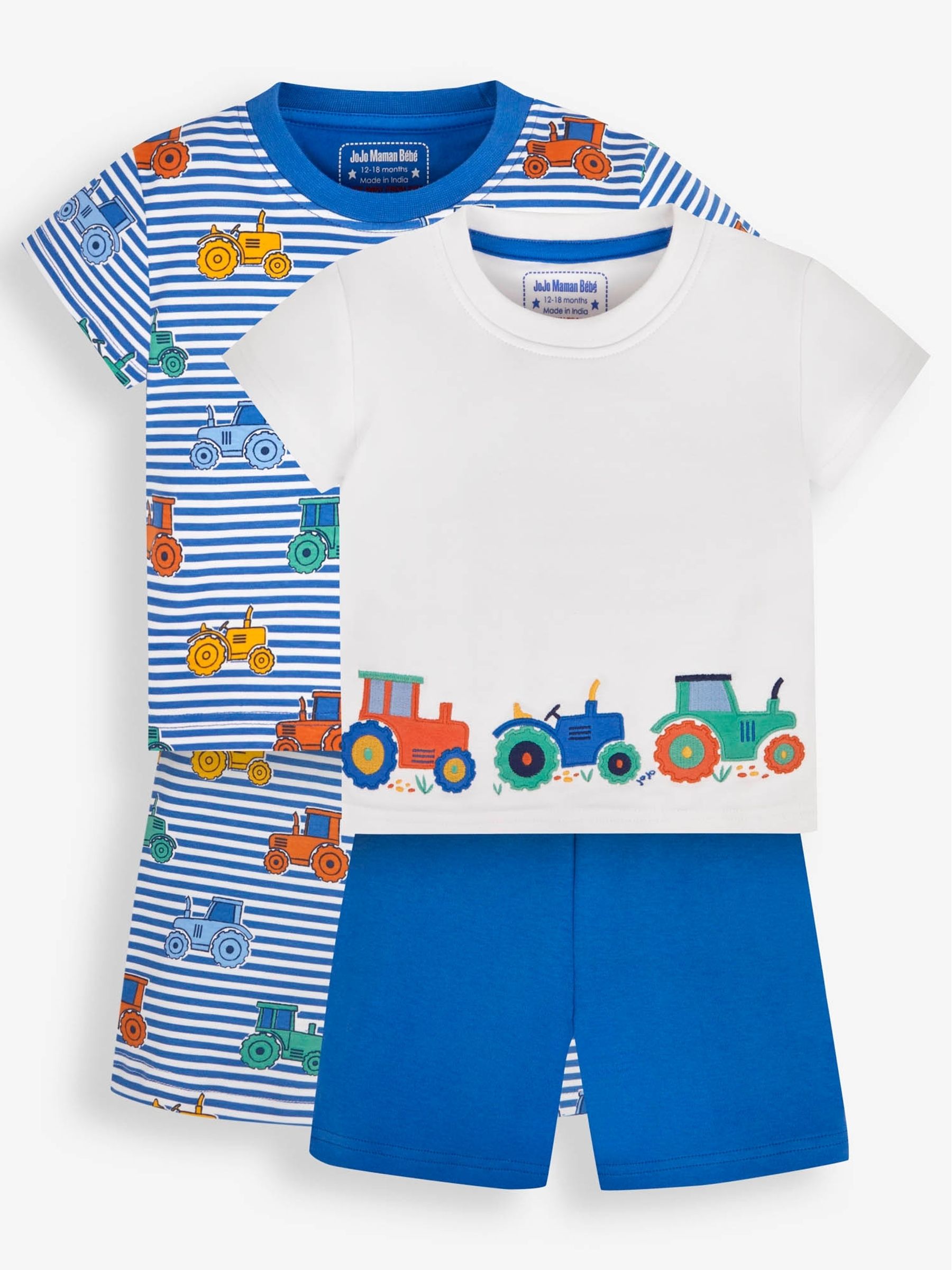 Cobalt 2-Pack Tractor Jersey Pyjamas - Image 1 of 11