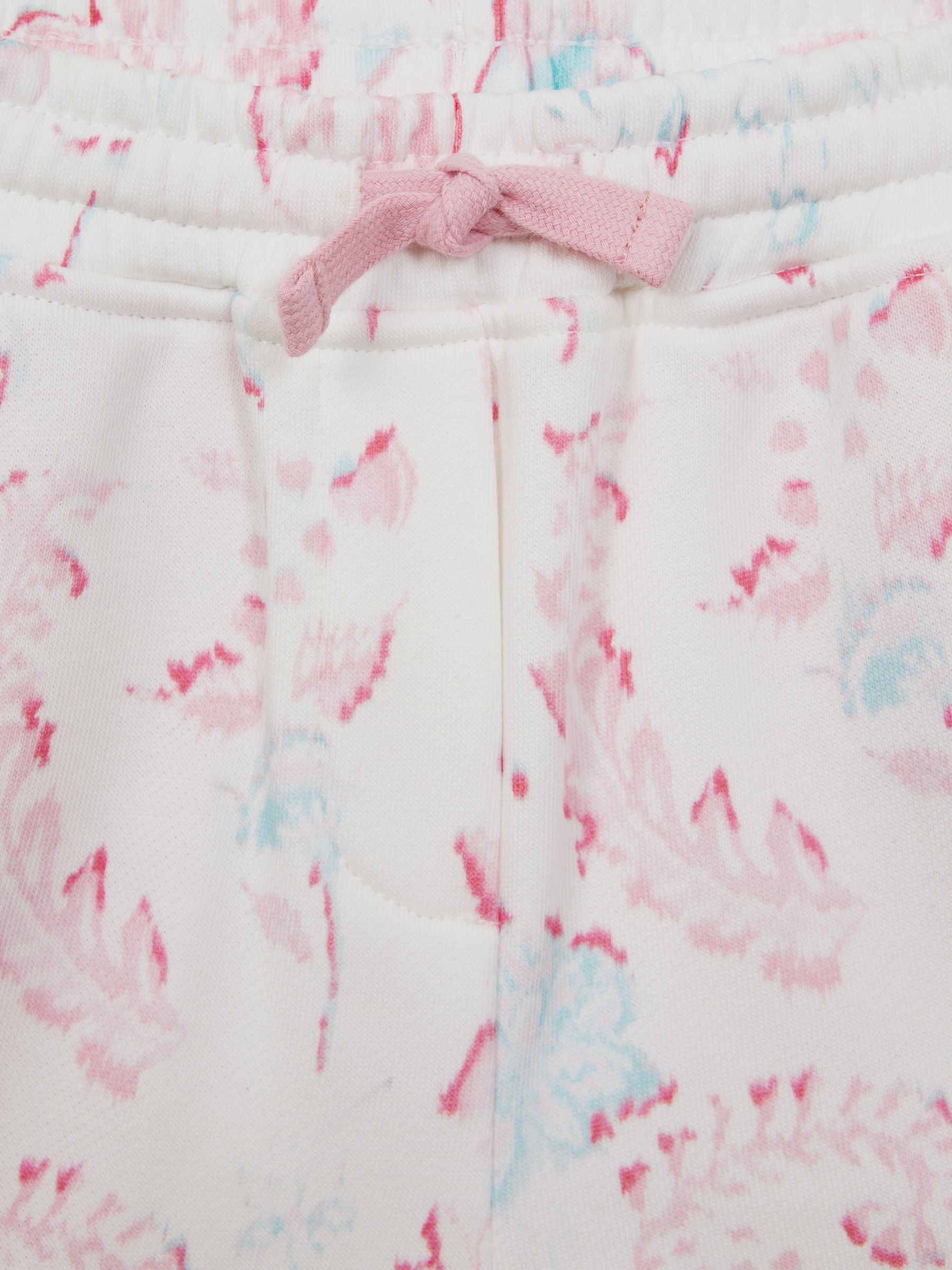 9-13 yrs Crew Neck Jumper and Shorts Set in Pink - Image 7 of 7
