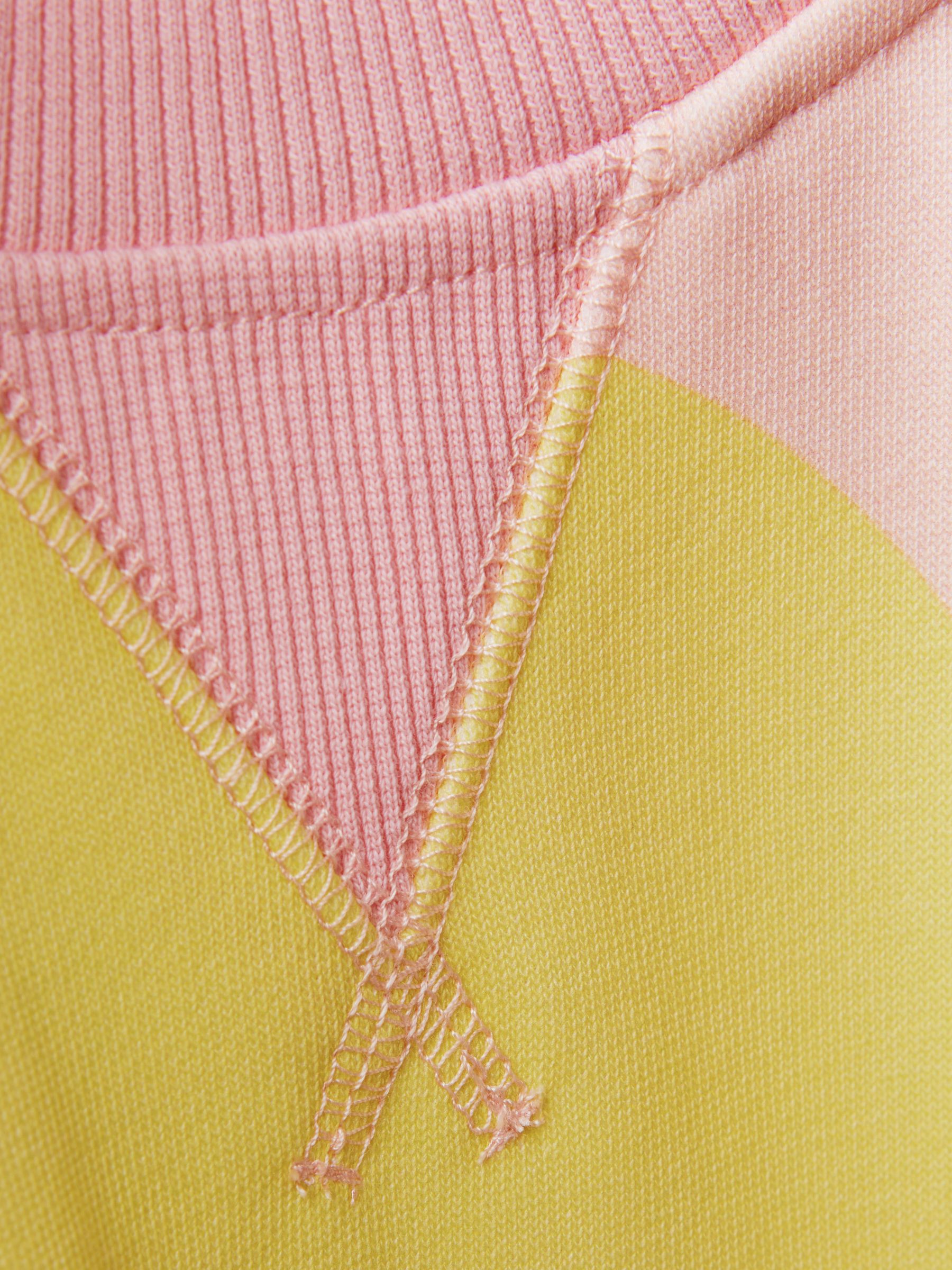 Senior Crew Neck Jumper and Shorts Set in Multi - Image 7 of 8