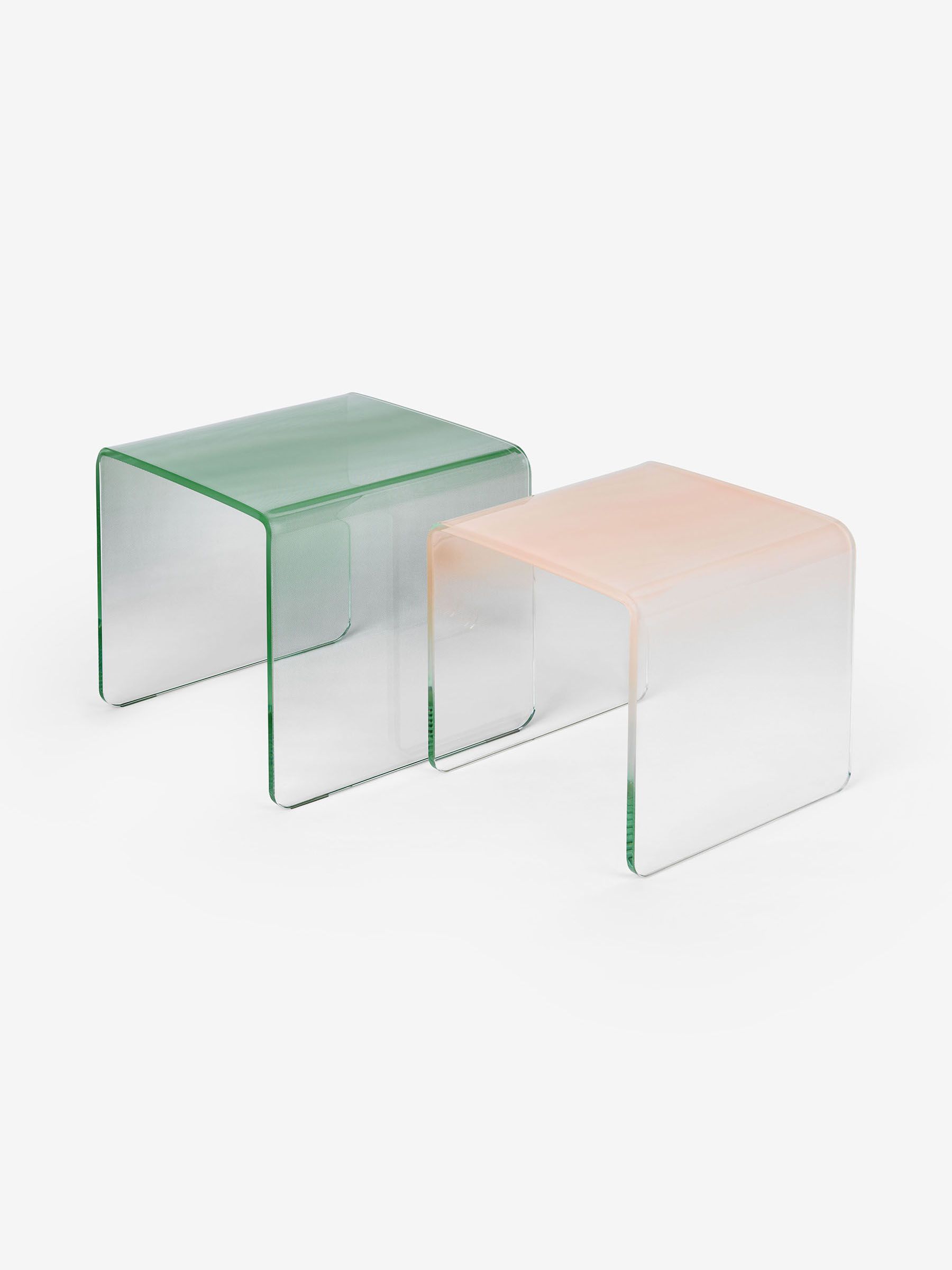 Hesta Nest of 2 Side Table in 2 Tone - Image 2 of 3