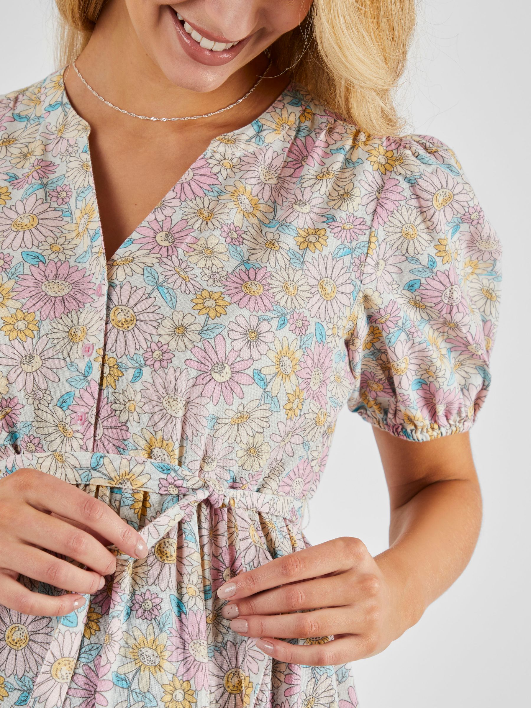 Maternity Blouse in Multi - Image 4 of 4
