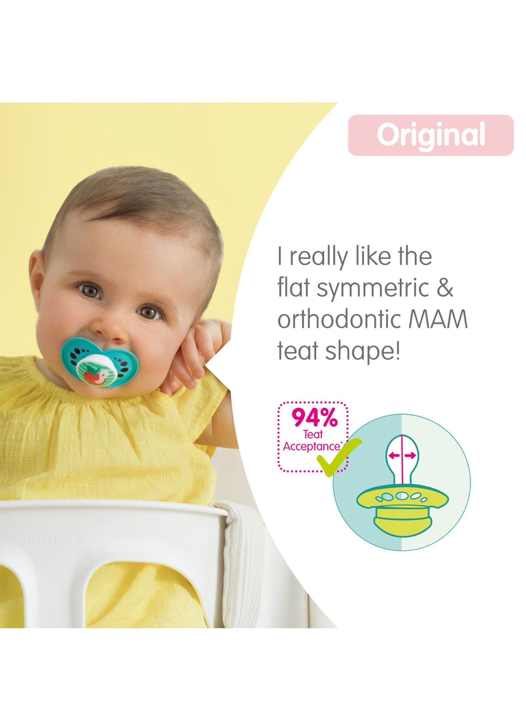 Pink MAM Colours of Nature Soother 0+ Months - Image 6 of 6