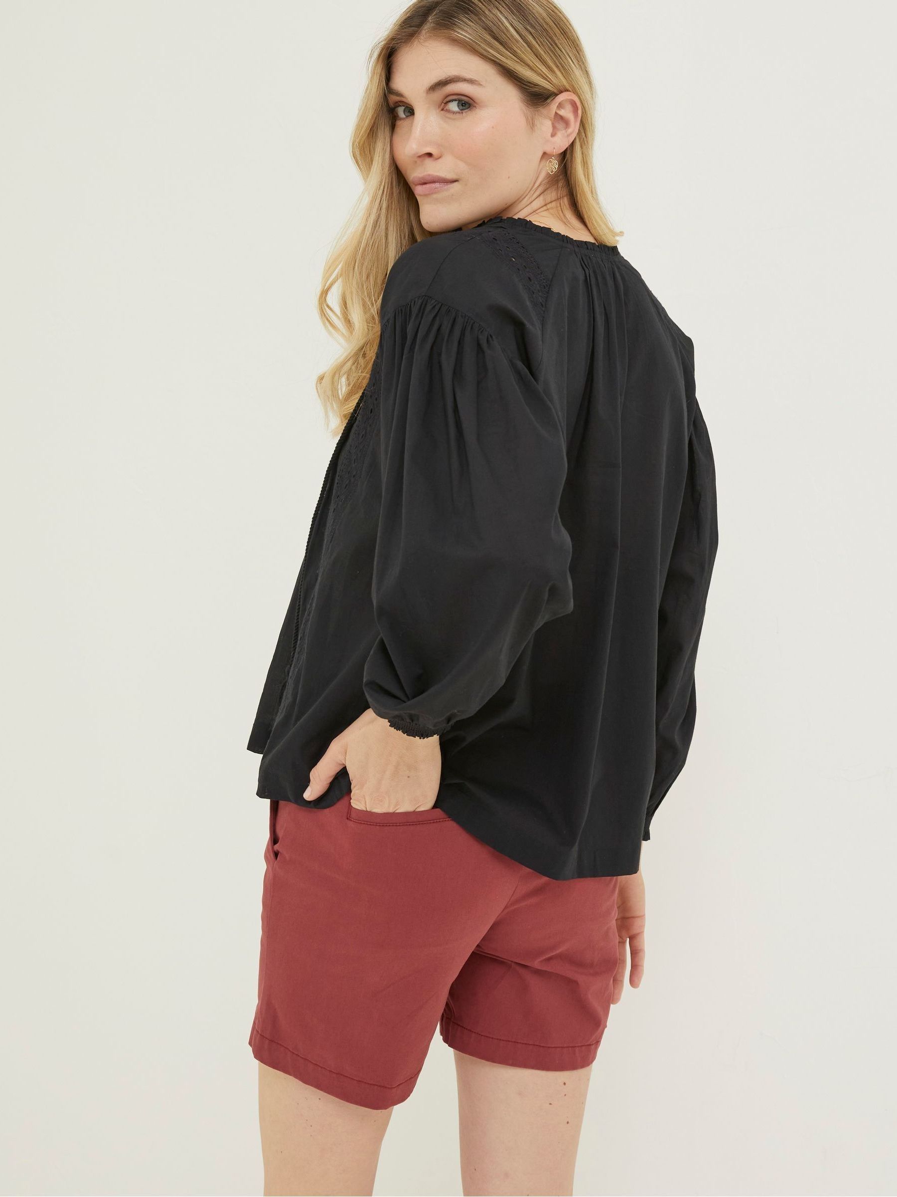 Black Lace Freya Blouse - Image 2 of 6