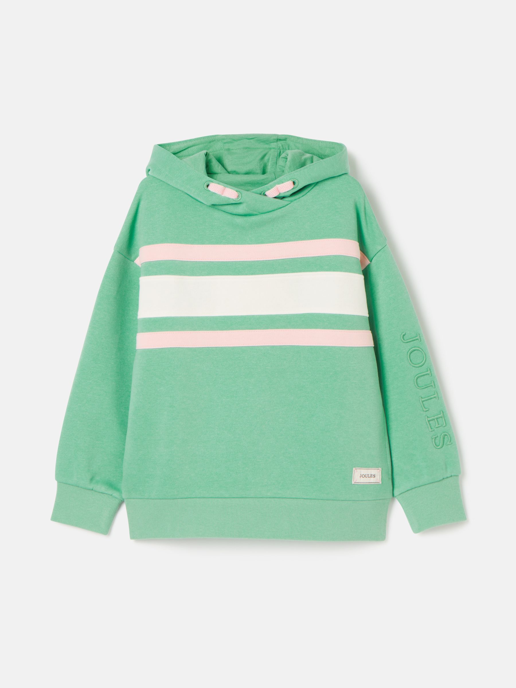 Haley Green Colourblock Hoodie - Image 1 of 5