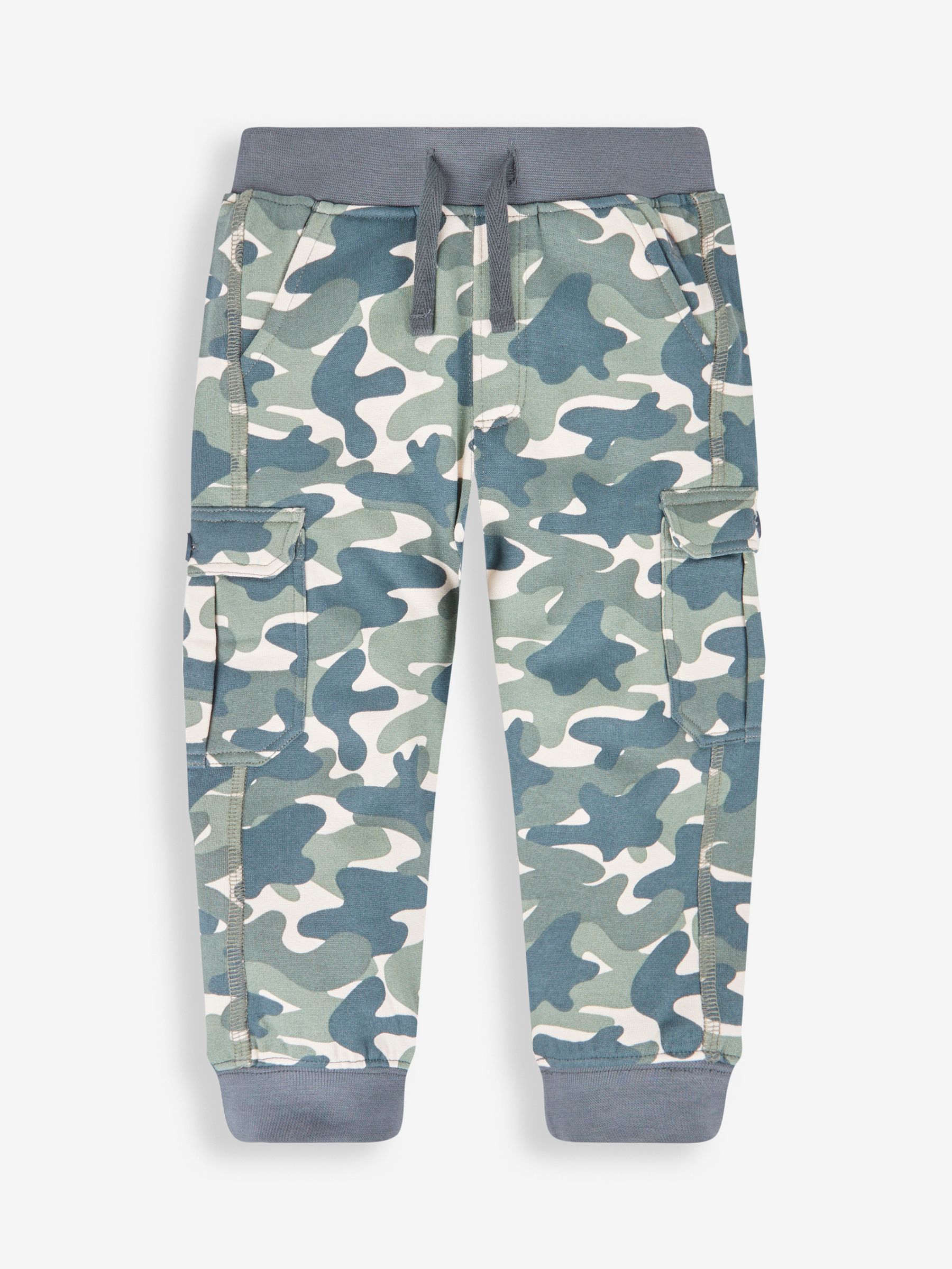 Khaki Boys' Camouflage Cargo Joggers - Image 1 of 3