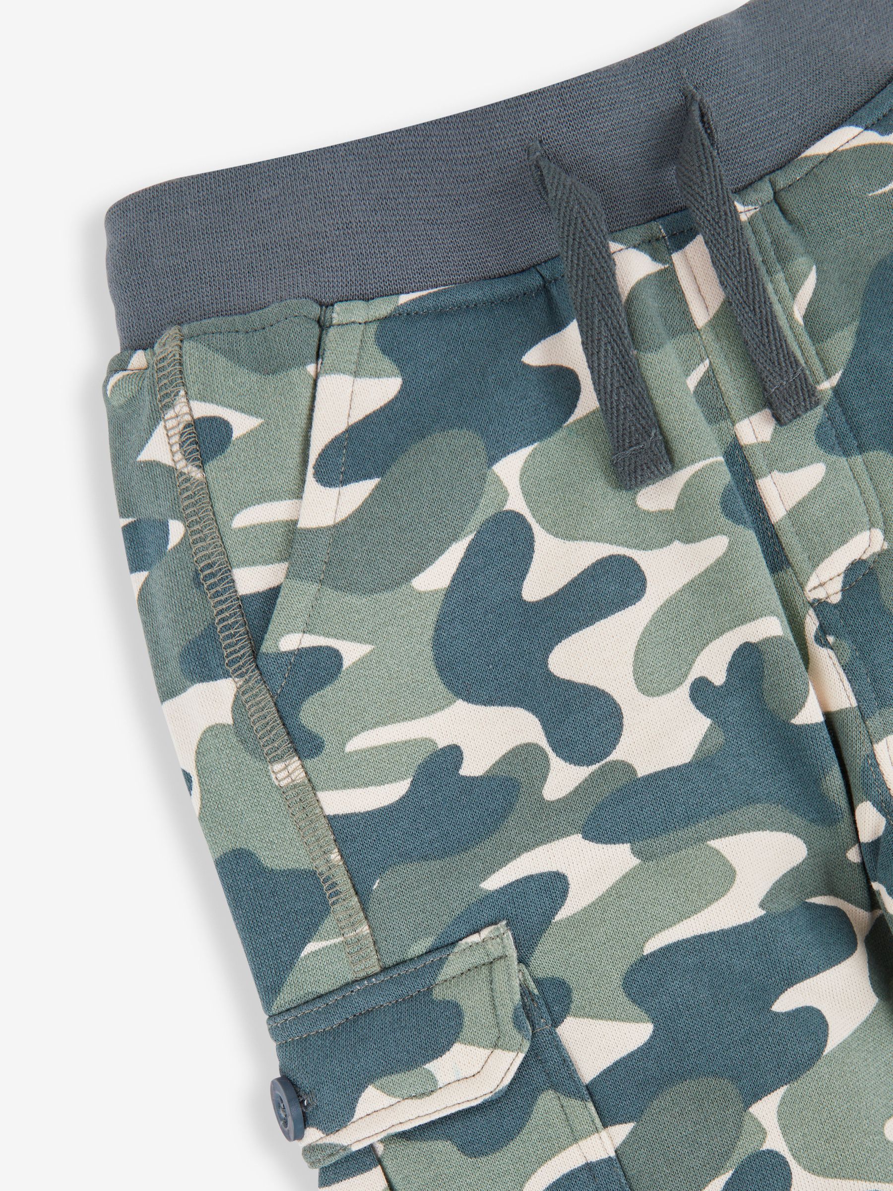 Khaki Boys' Camouflage Cargo Joggers - Image 2 of 3