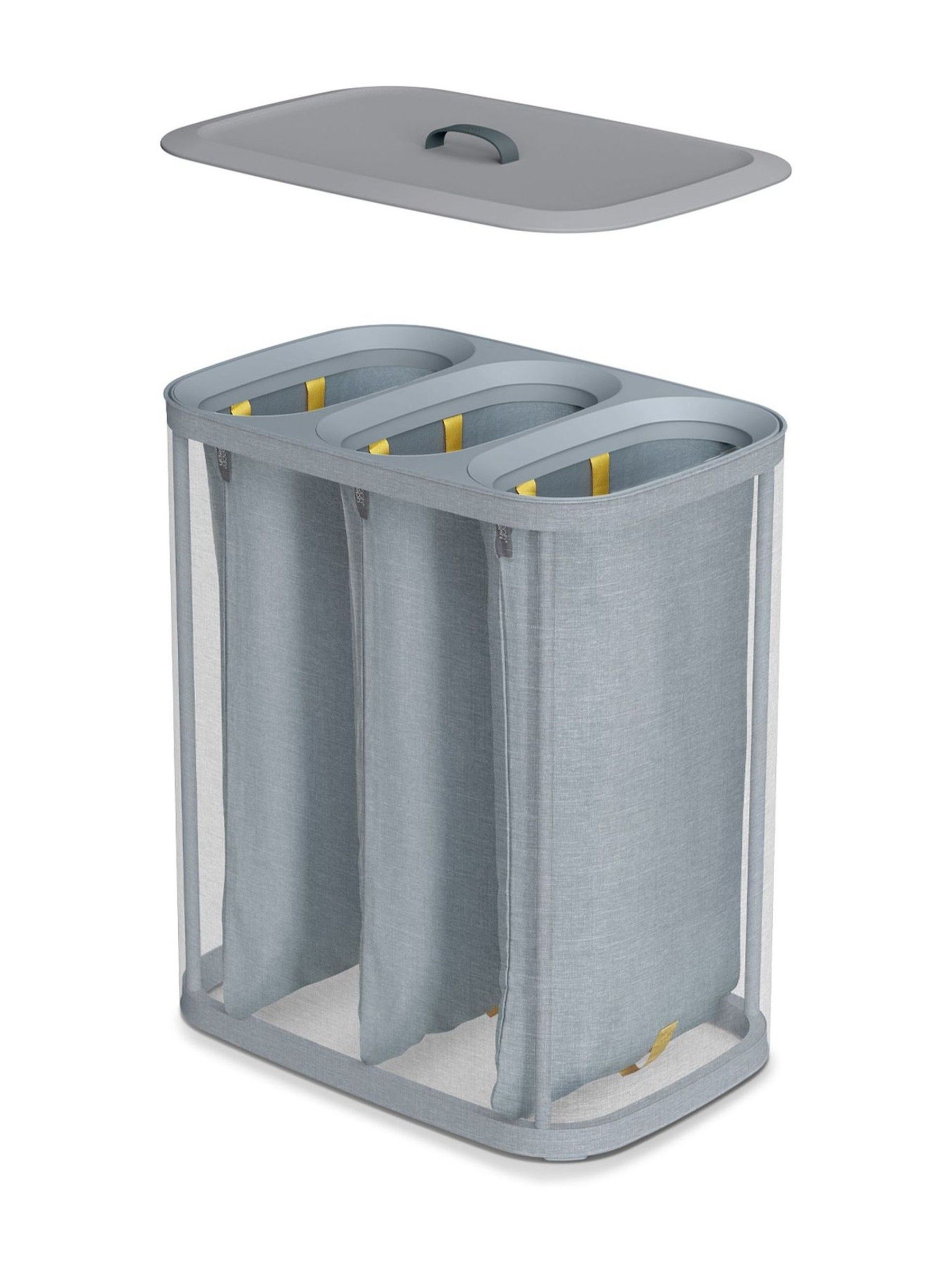 Joseph Joseph Grey Tota Trio 90L Laundry Separation Basket - Image 5 of 7