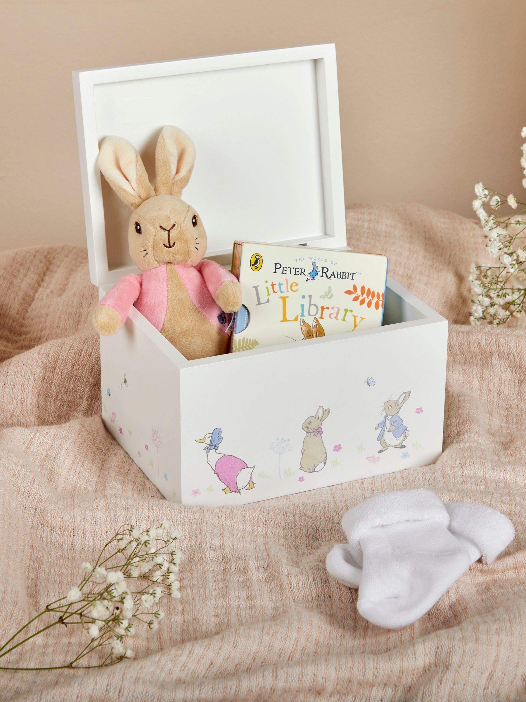 Beatrix Potter Wooden Keepsake Box - Image 1 of 2