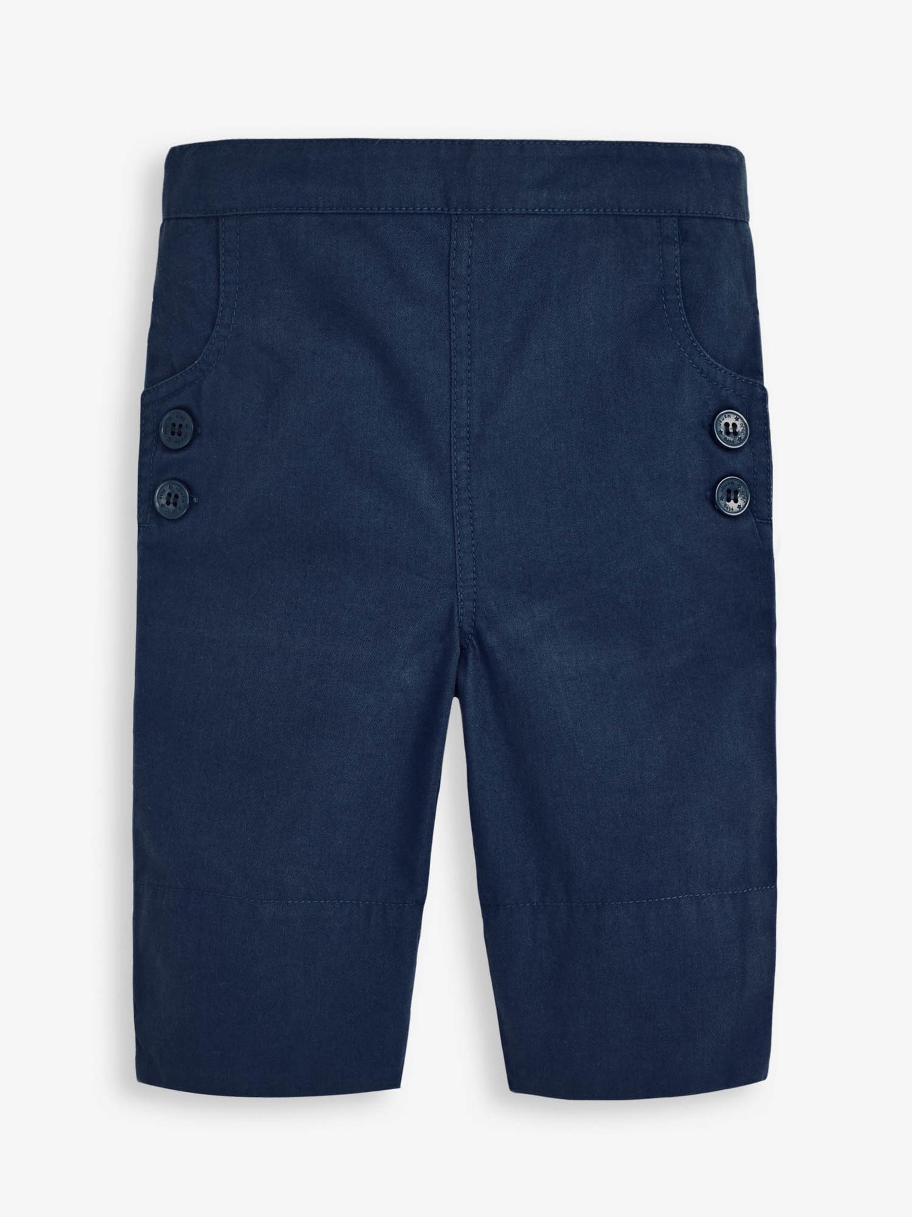Navy Girls' Twill Clamdiggers - Image 1 of 1