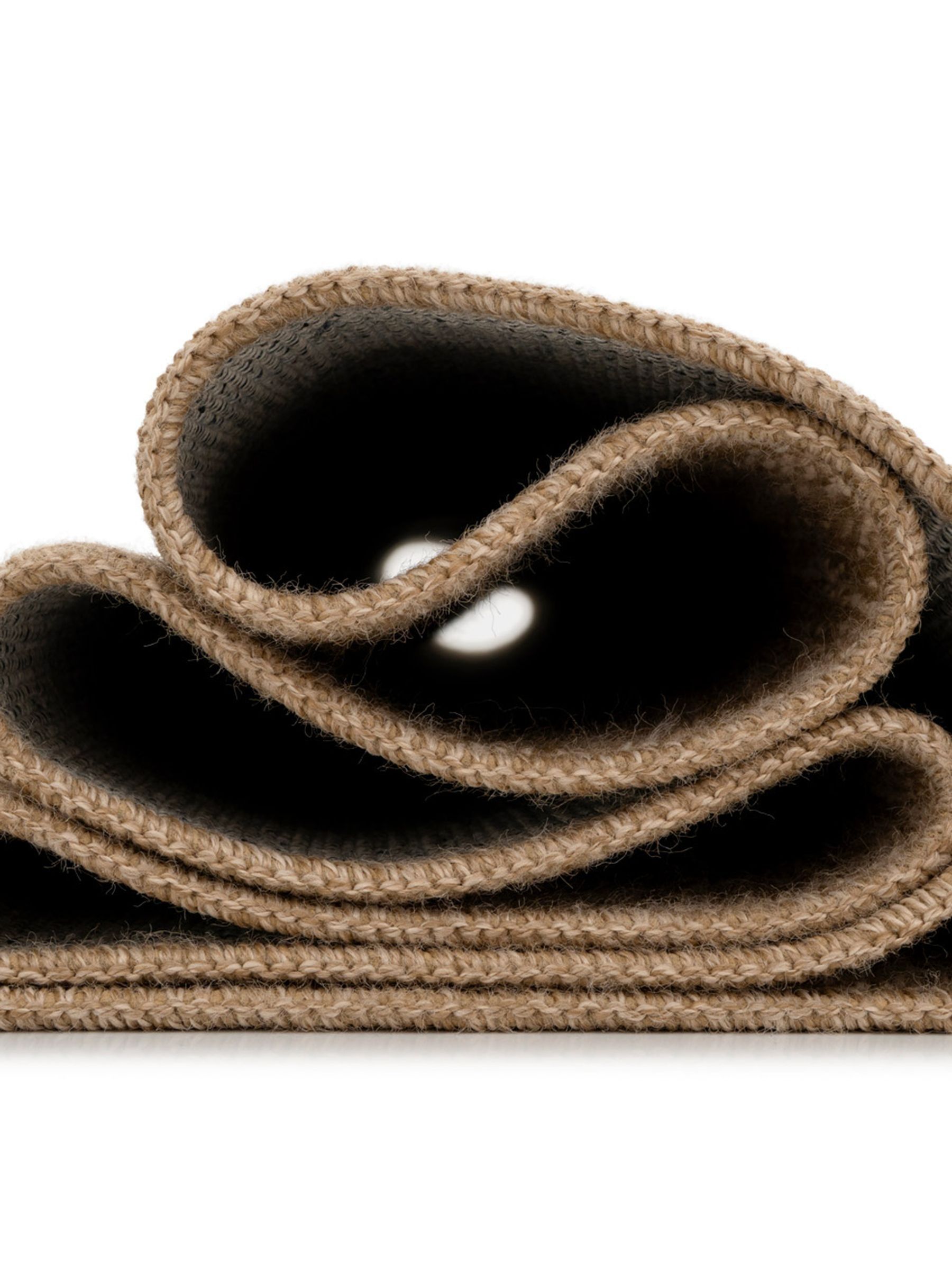 kukoon Beige Washable Rayna Jute Border Style Runner - Image 4 of 6