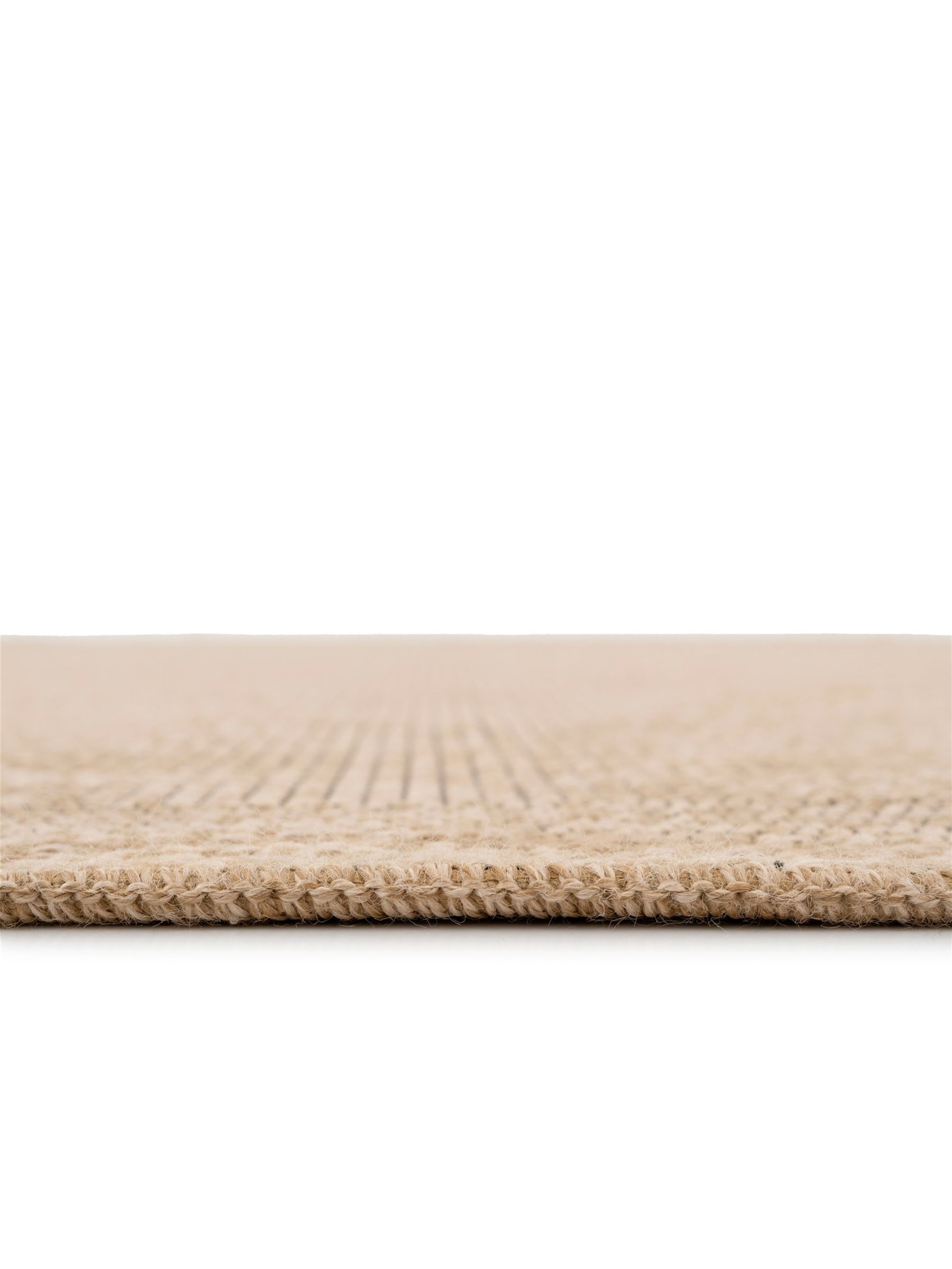 kukoon Beige Washable Rayna Jute Border Style Runner - Image 5 of 6