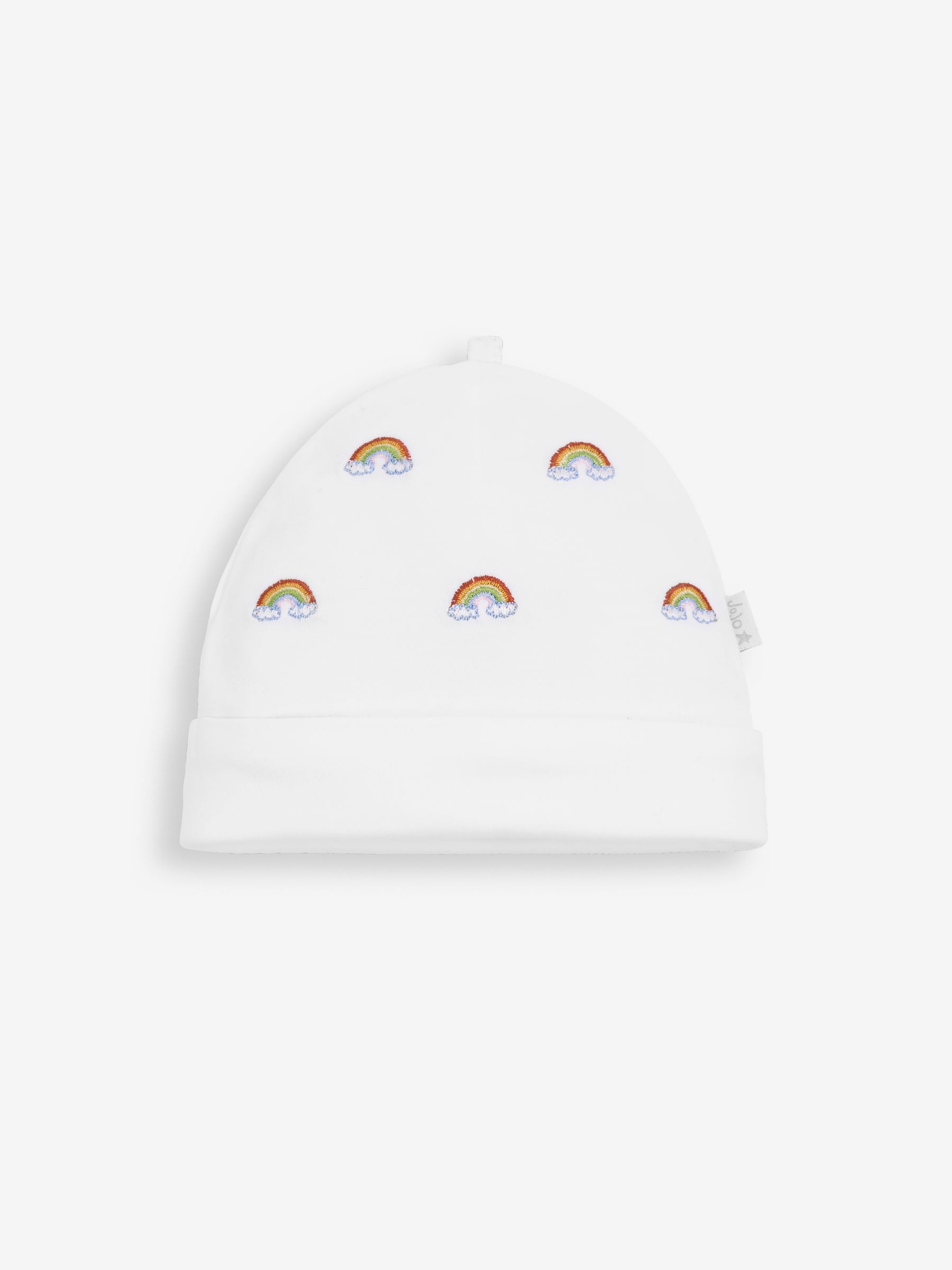 Rainbow Embroidered Hat in Rainbow - Image 1 of 3