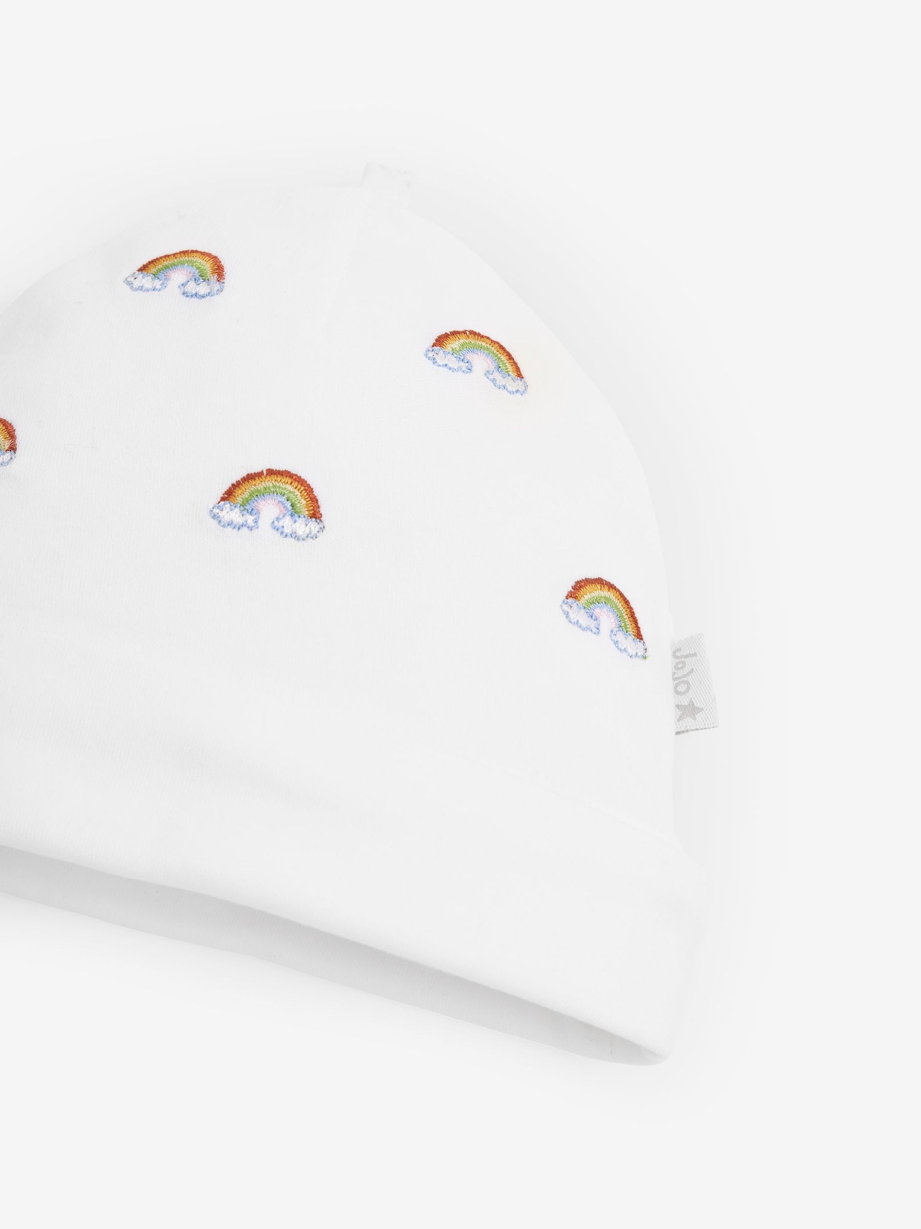 Rainbow Embroidered Hat in Rainbow - Image 3 of 3