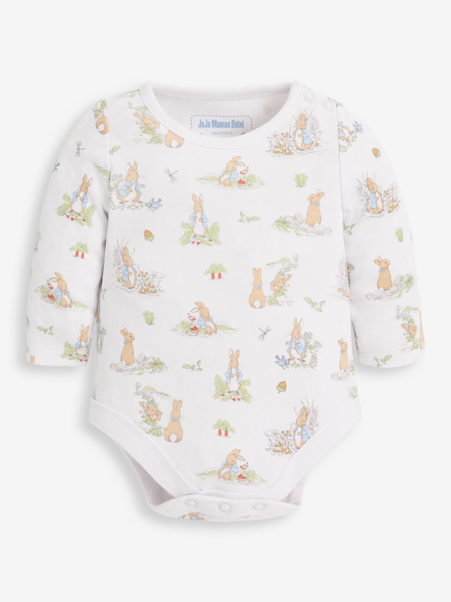 Blue 2-Piece Peter Rabbit Baby Dungaree Set - Image 6 of 7