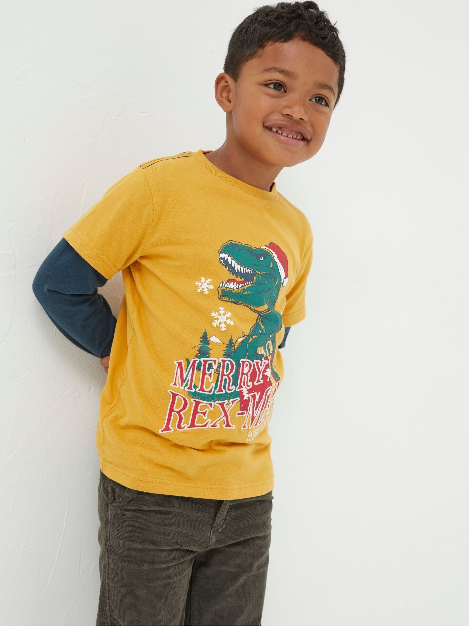 Blue Dinosaur T-Shirt - Image 1 of 5