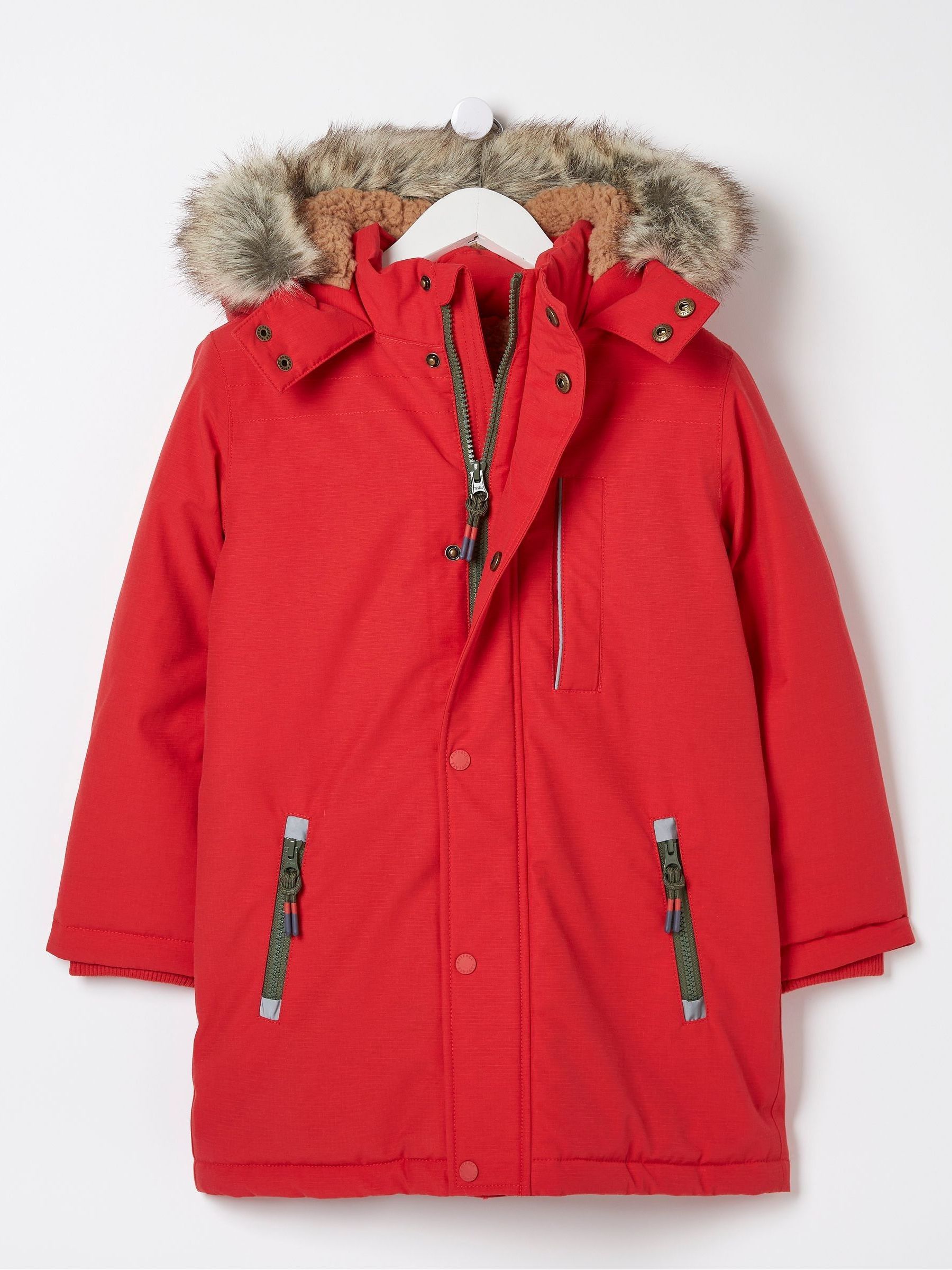 Addison Red Waterproof Coat - Image 3 of 3