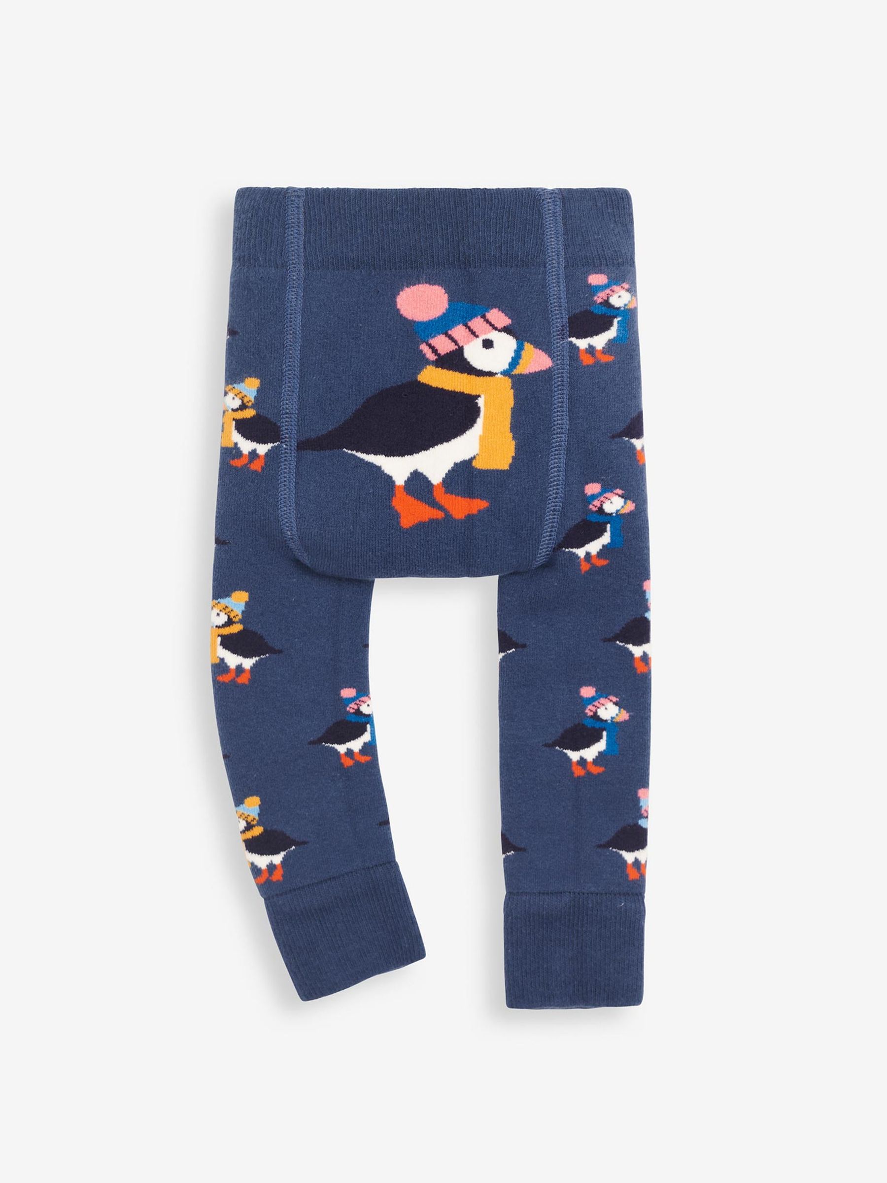 Indigo Blue Puffin Extra Thick Leggings - Image 2 of 3