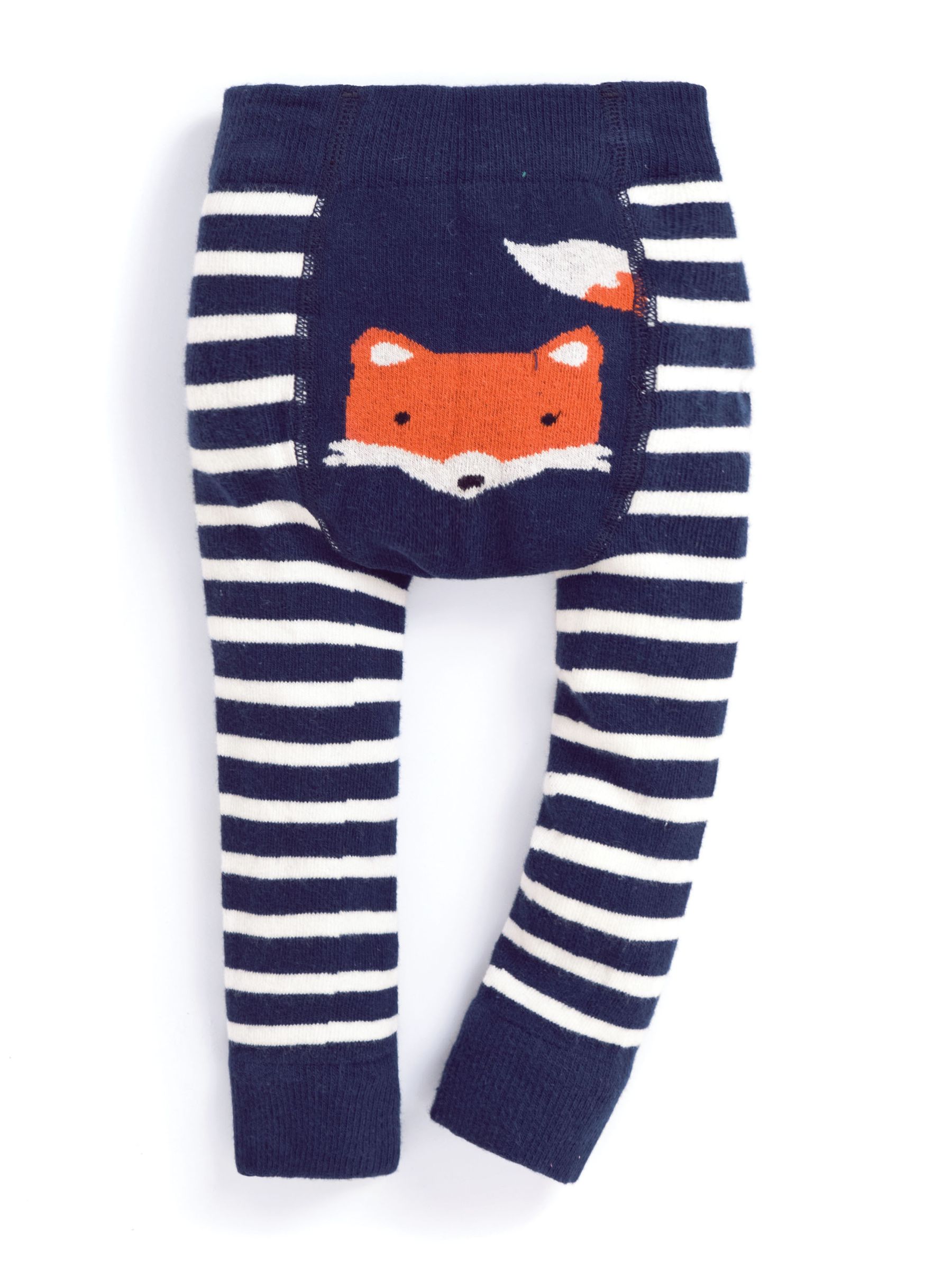 Navy Fox Knitted Leggings - Image 3 of 3
