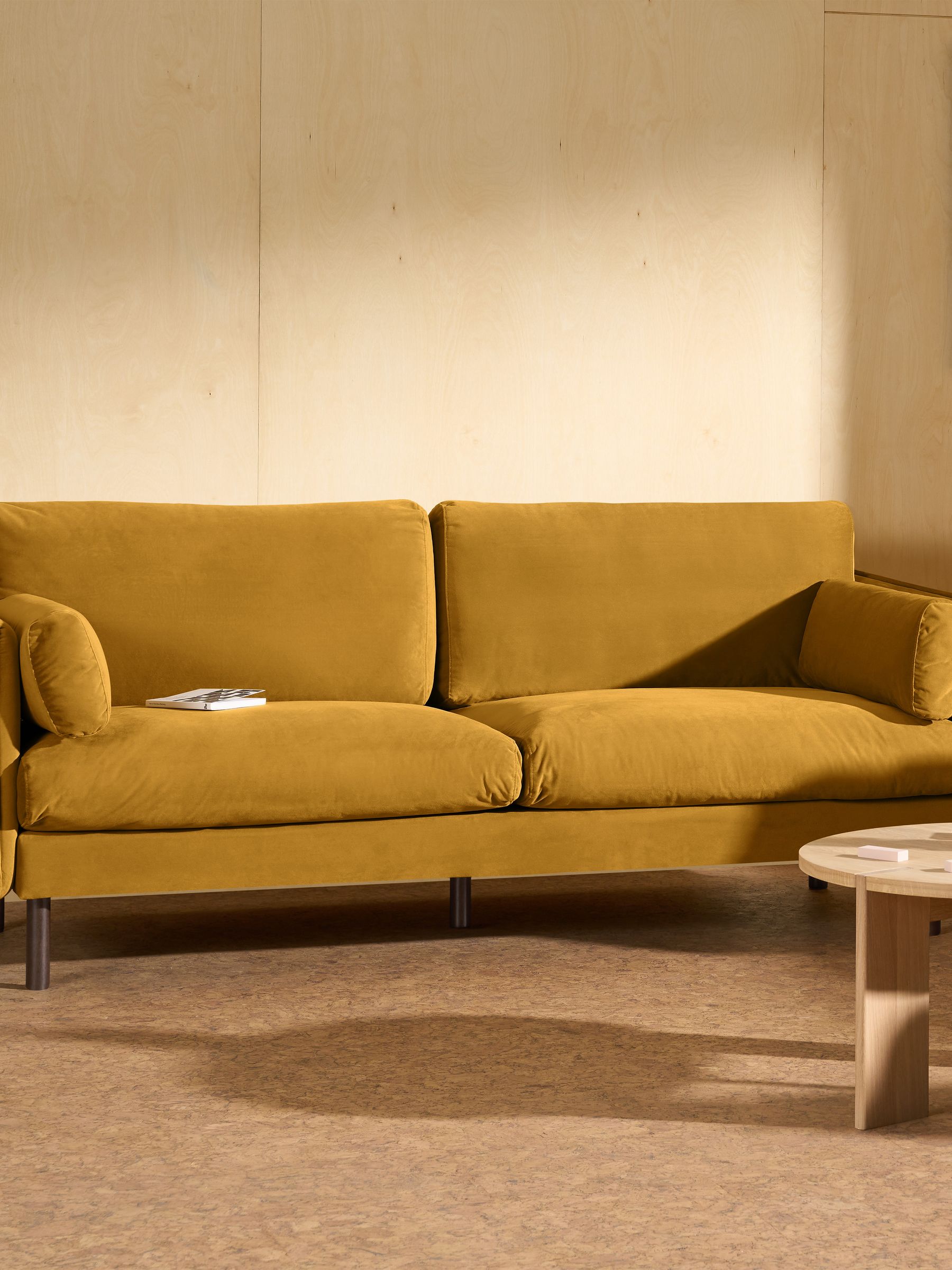 Brayla Sofa in a Box in Ochre Yellow - Image 2 of 8