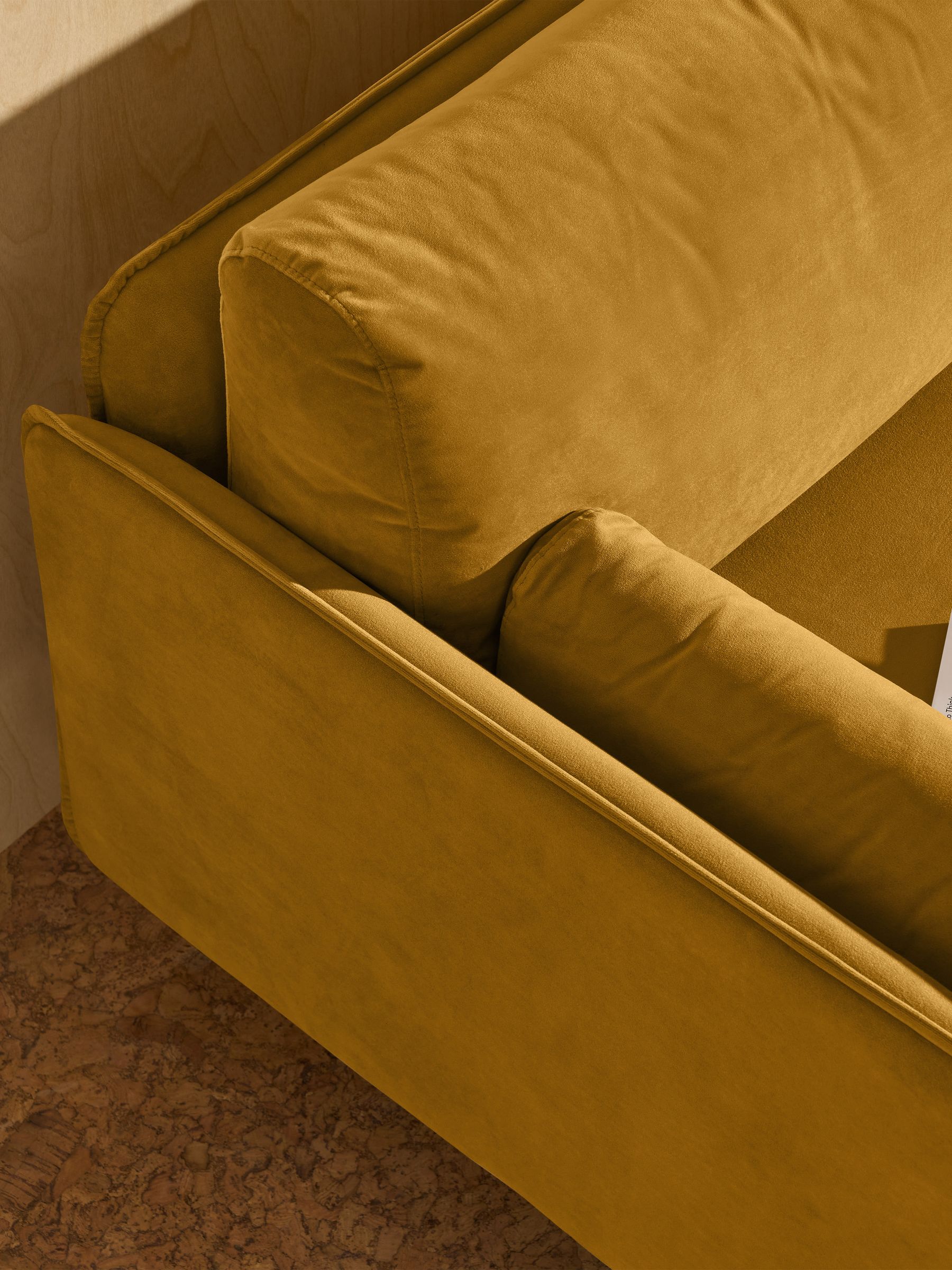 Brayla Sofa in a Box in Ochre Yellow - Image 3 of 8