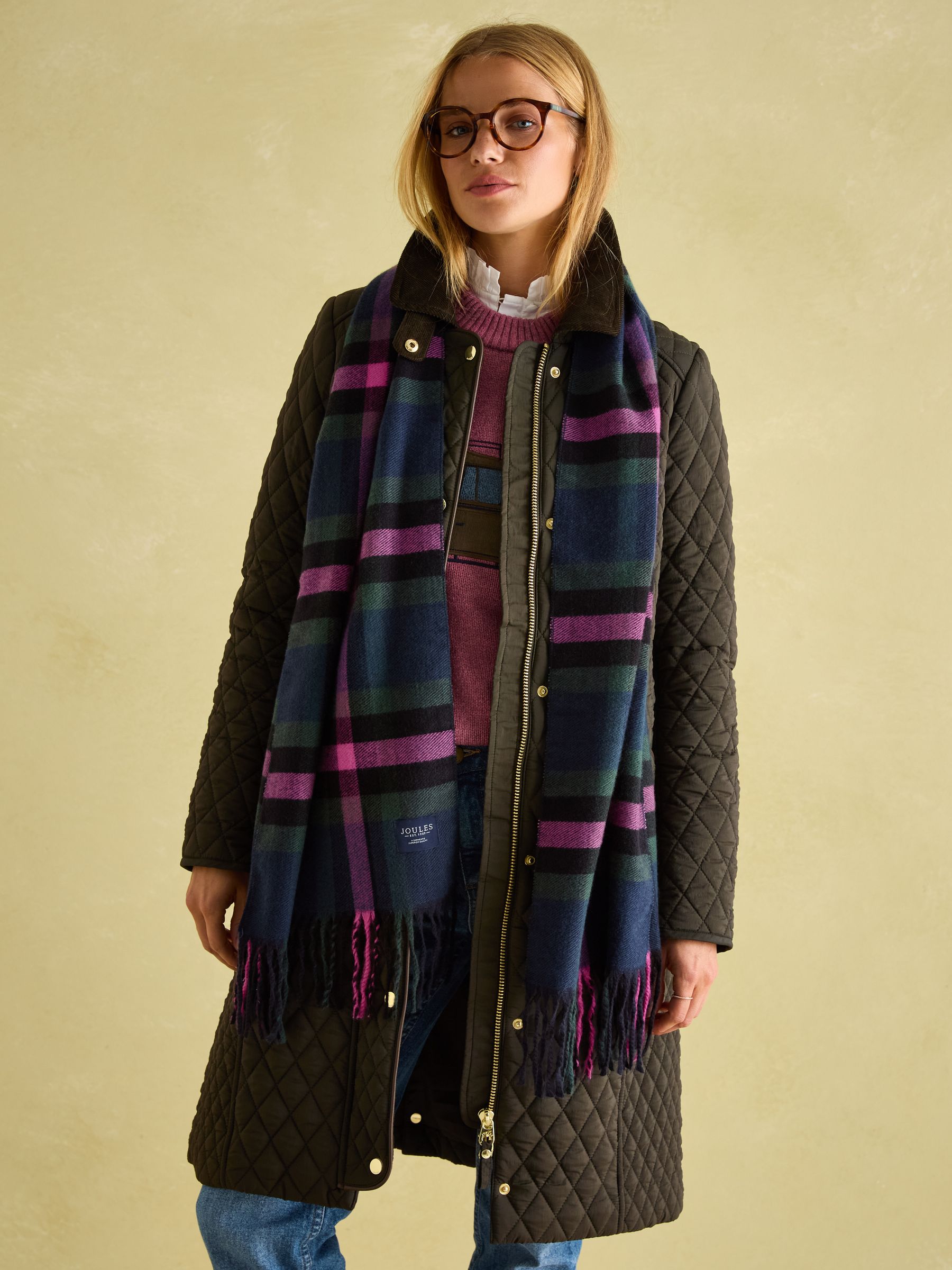 Langtree Navy Scarf - Image 2 of 5