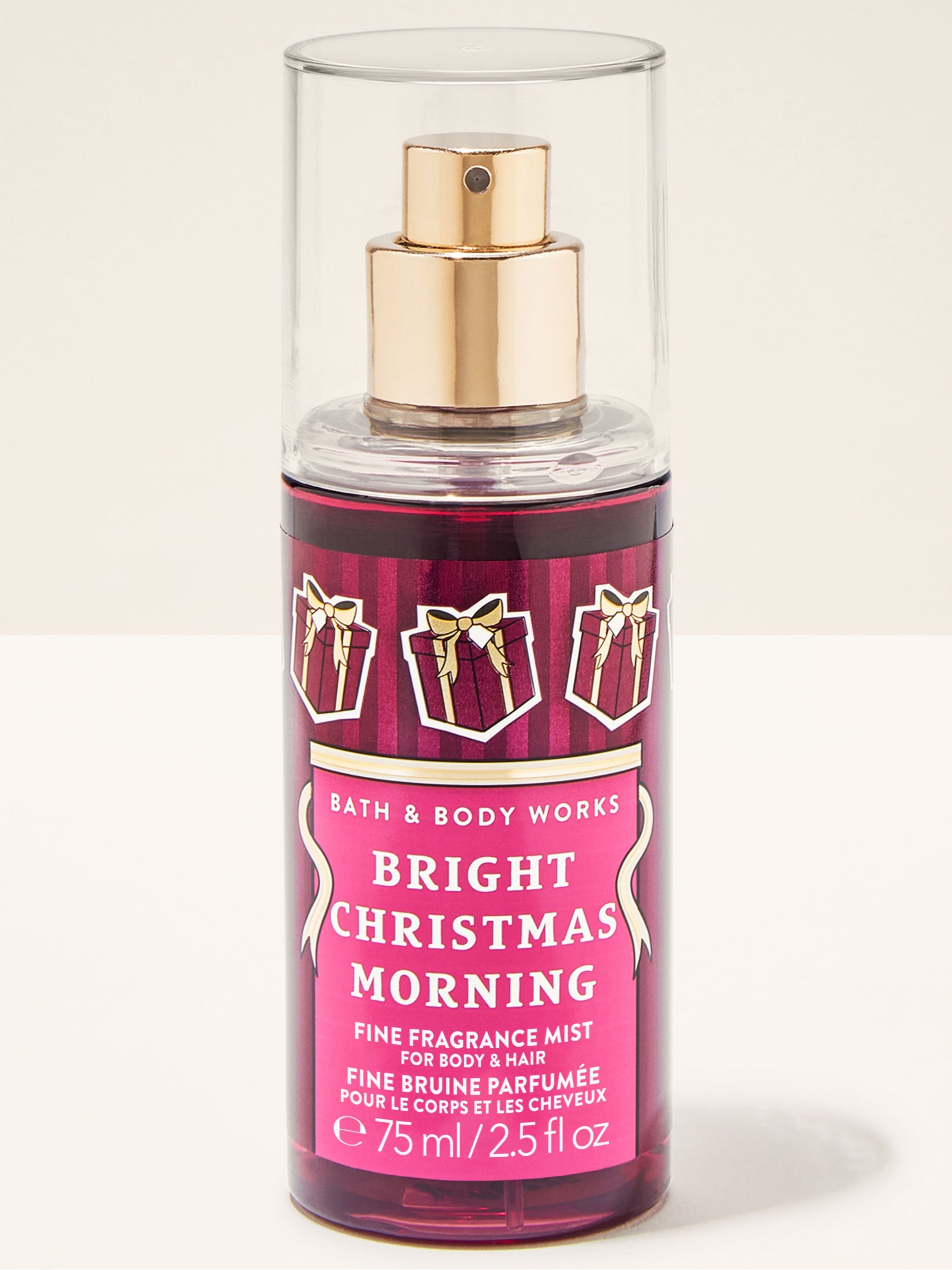 Bright Christmas Morning Travel Size Fine Fragrance Mist 75ml - Image 1 of 2 Bright Christmas Morning Travel Size Fine Fragrance Mist 75ml - Image 1 of 2