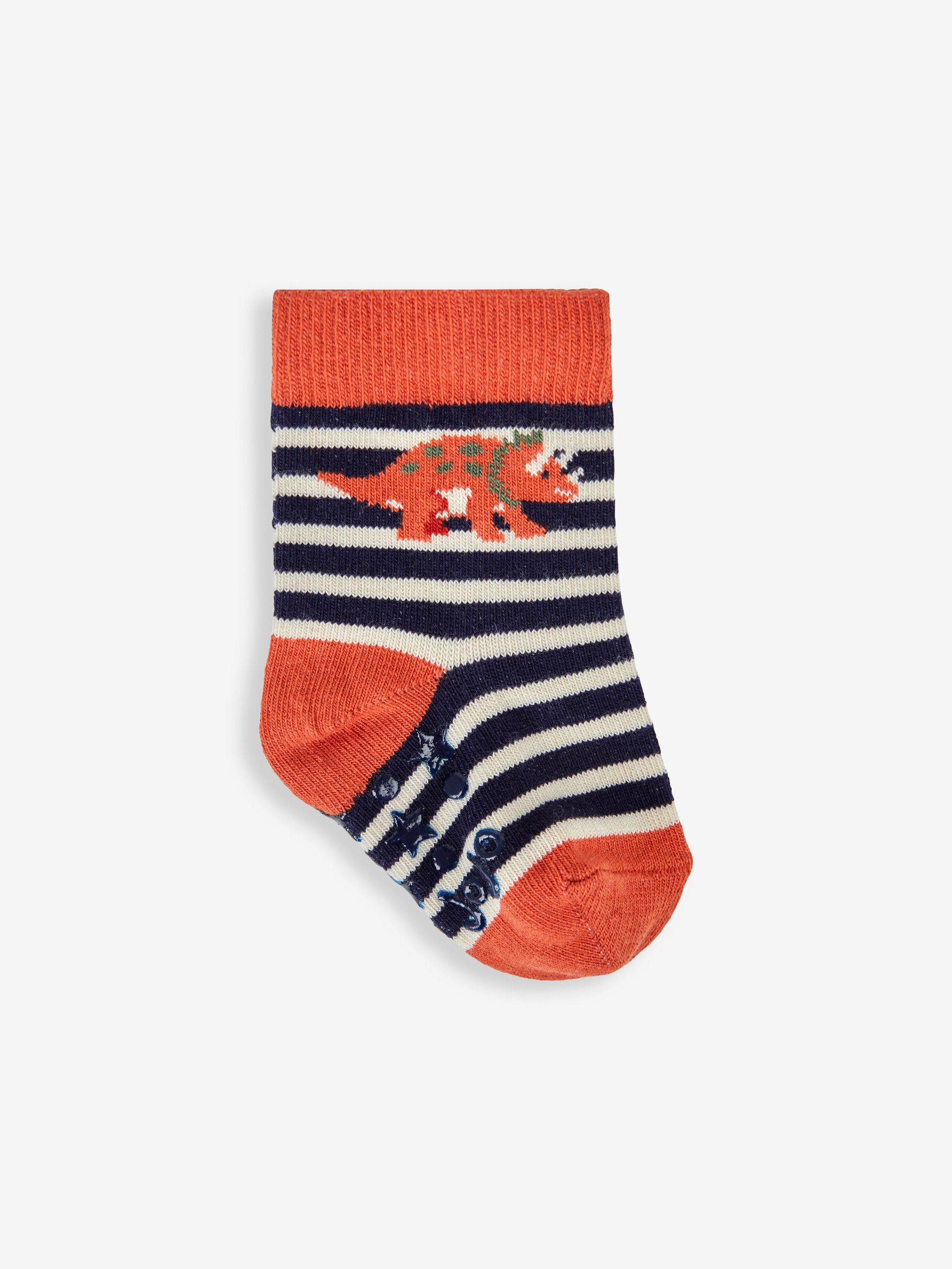 Navy 3-Pack Dinosaur Socks - Image 2 of 4