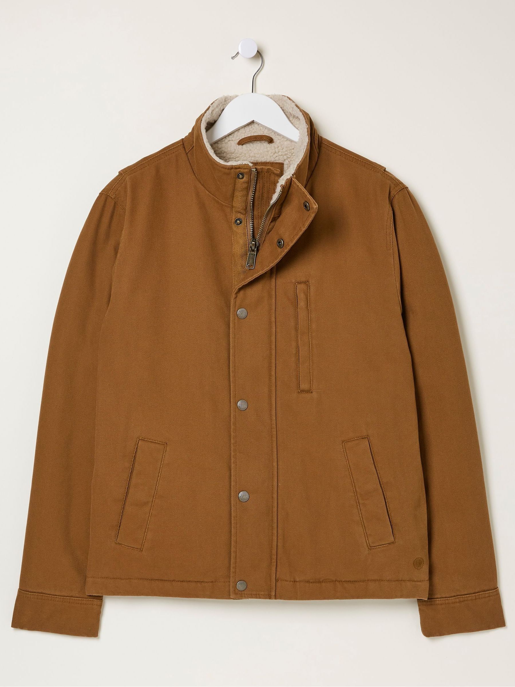 Brown Canvas Jacket - Image 7 of 7