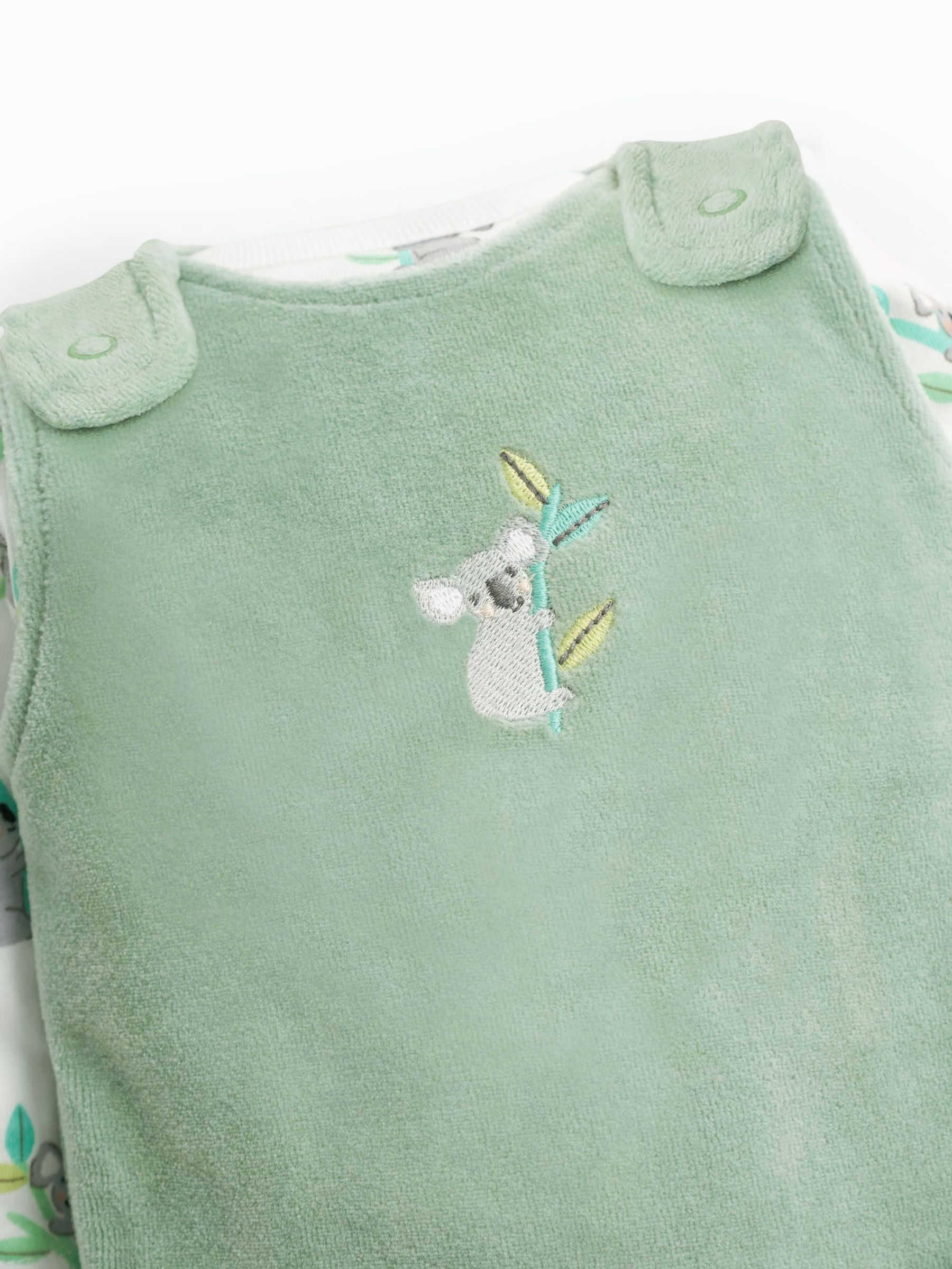Green Koala Dungaree Set 2 Piece - Image 6 of 6