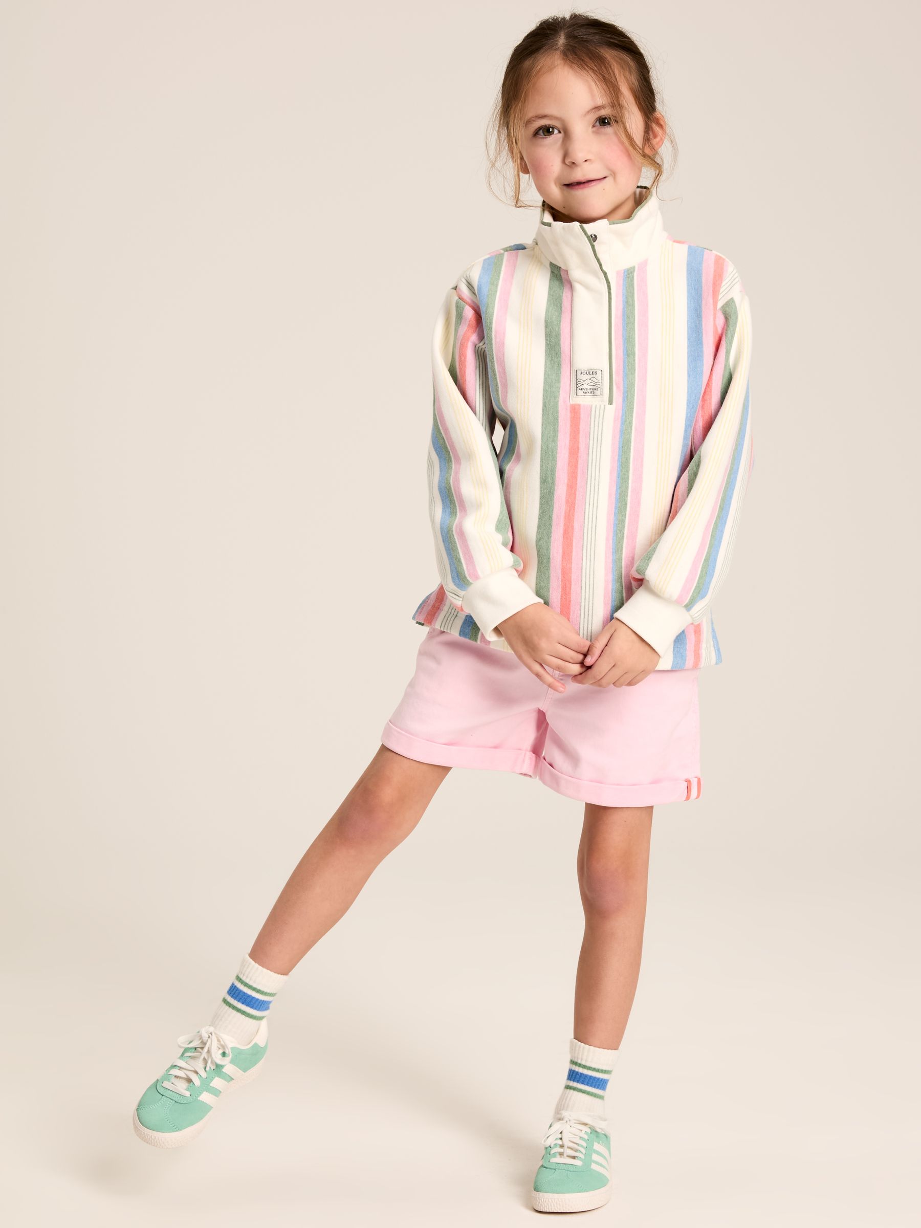 Girls' Shoreham Pink Chino Shorts - Image 1 of 10