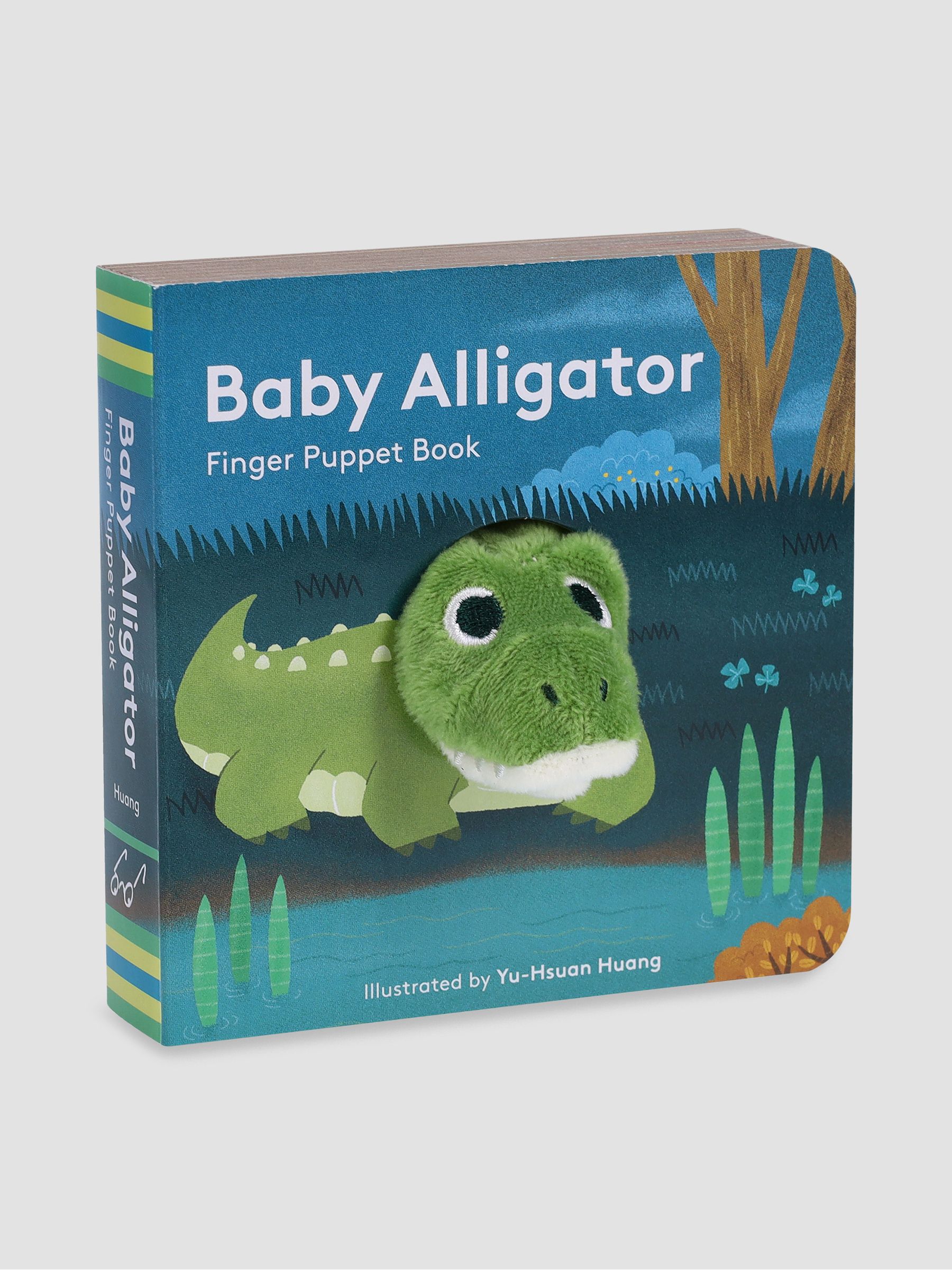 Blue Baby Alligator: Finger Puppet Book - Image 1 of 4