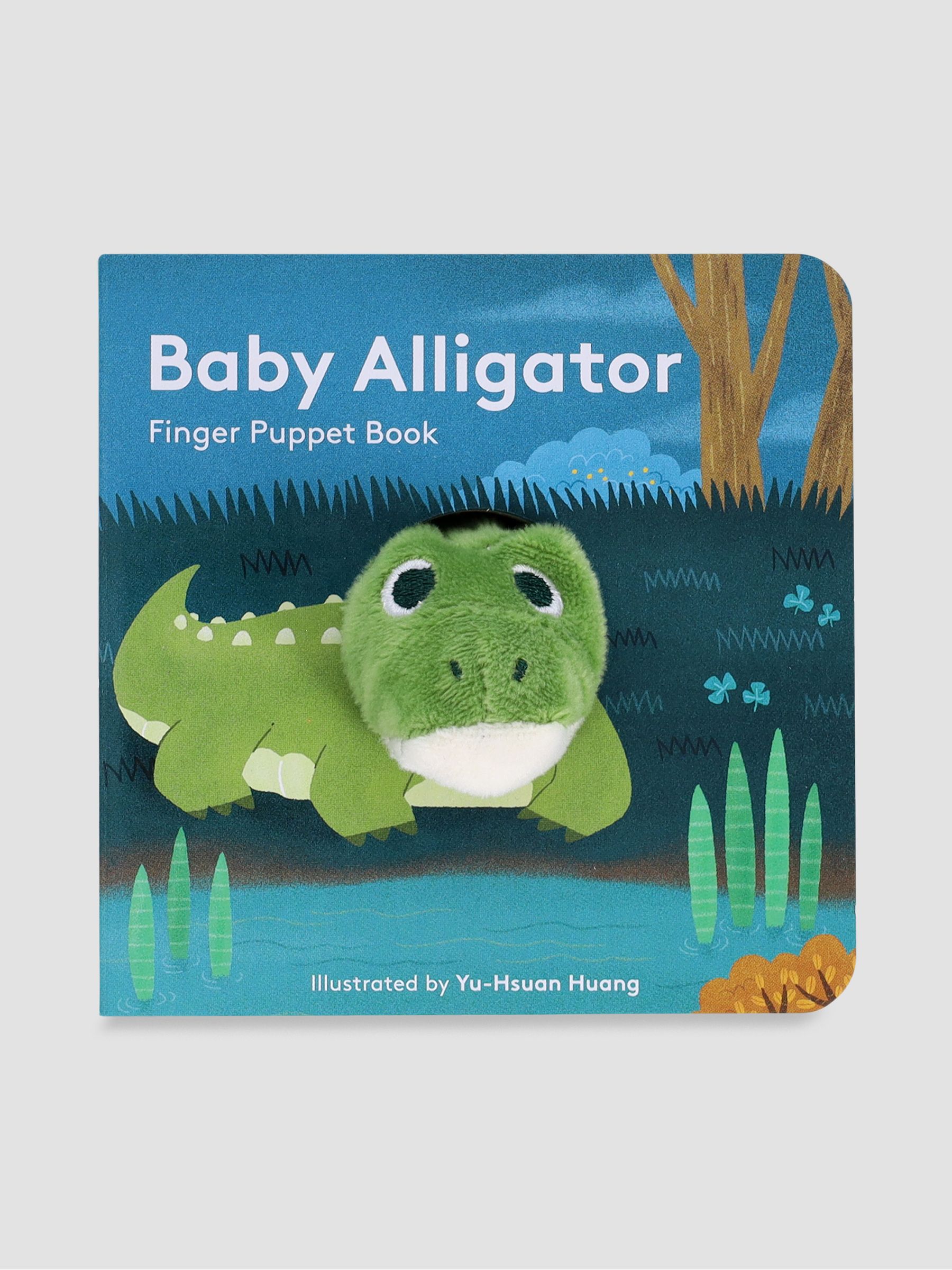 Blue Baby Alligator: Finger Puppet Book - Image 2 of 4