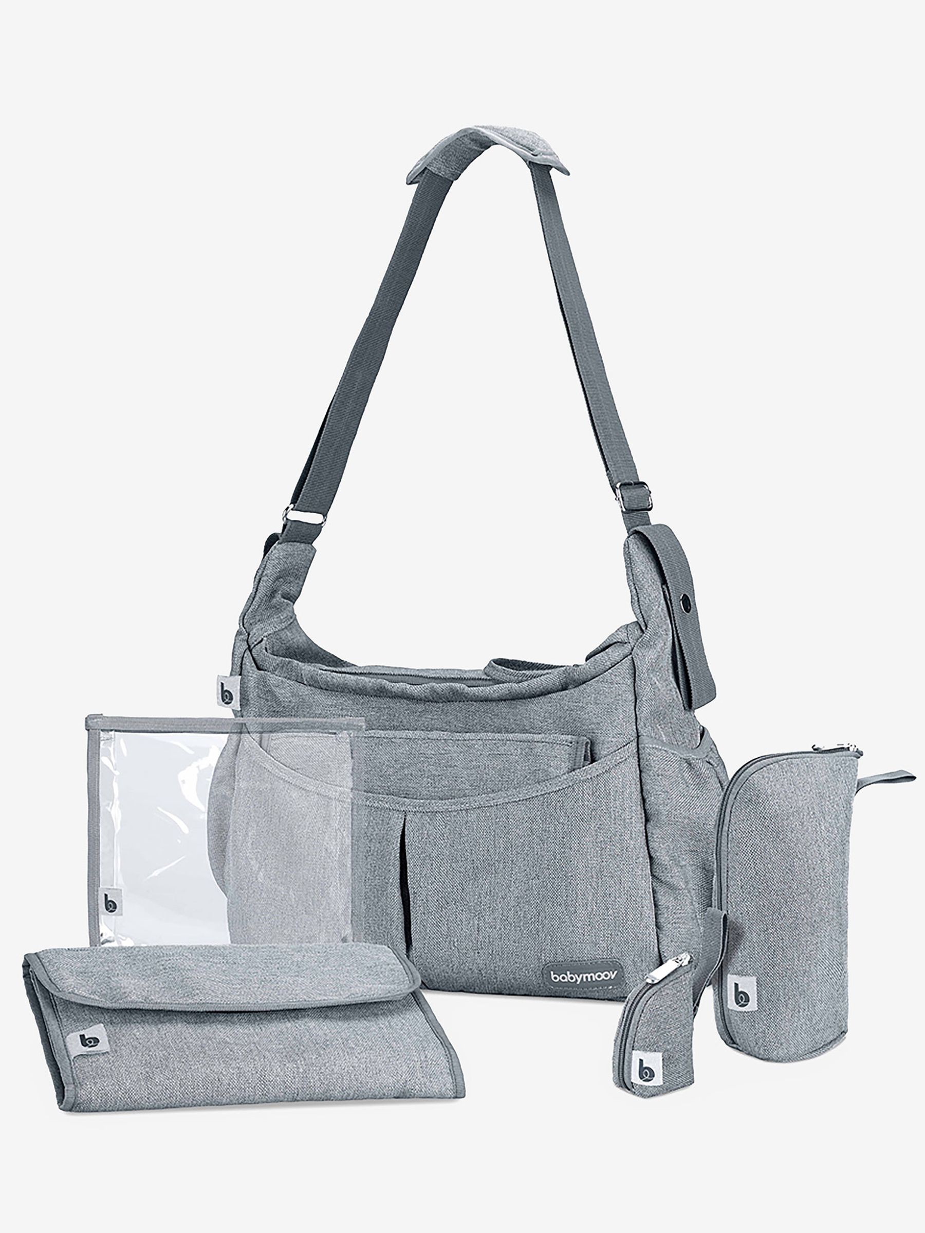 Grey Babymoov Urban Changing Bag - Image 1 of 4