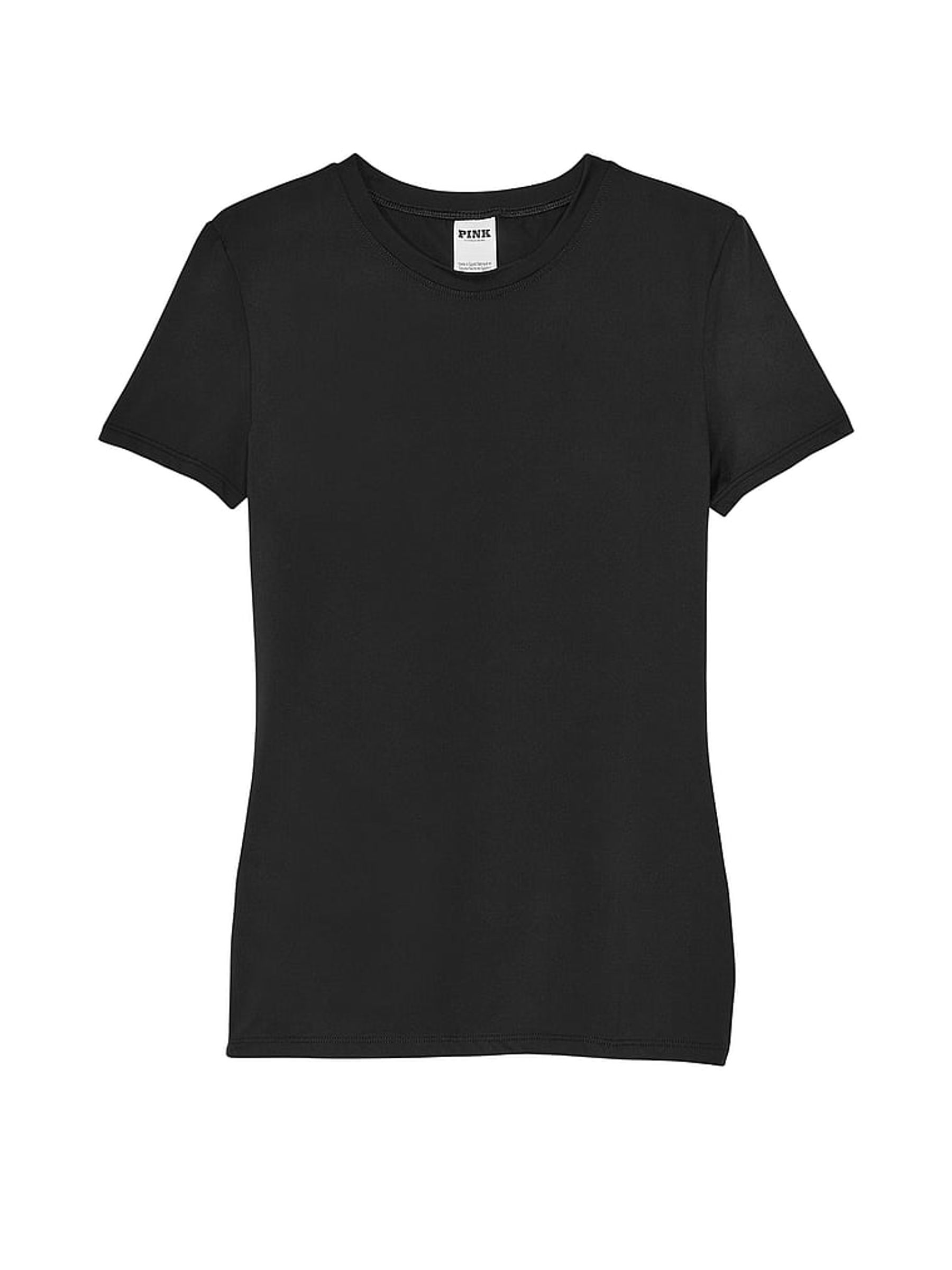 Pure Black Soft Stretch T-Shirt - Image 3 of 3