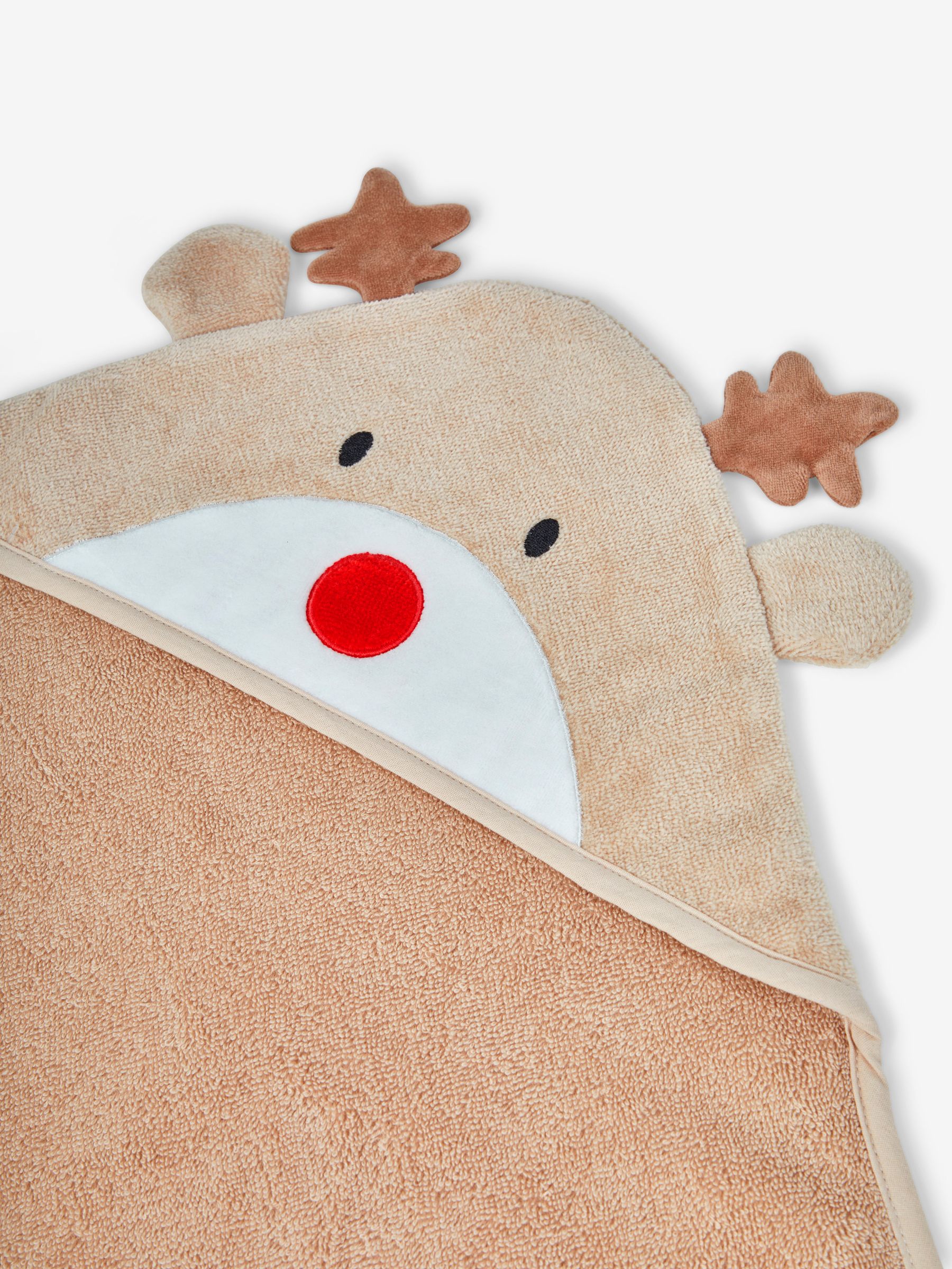 Reindeer Character Hooded Towel - Image 5 of 5