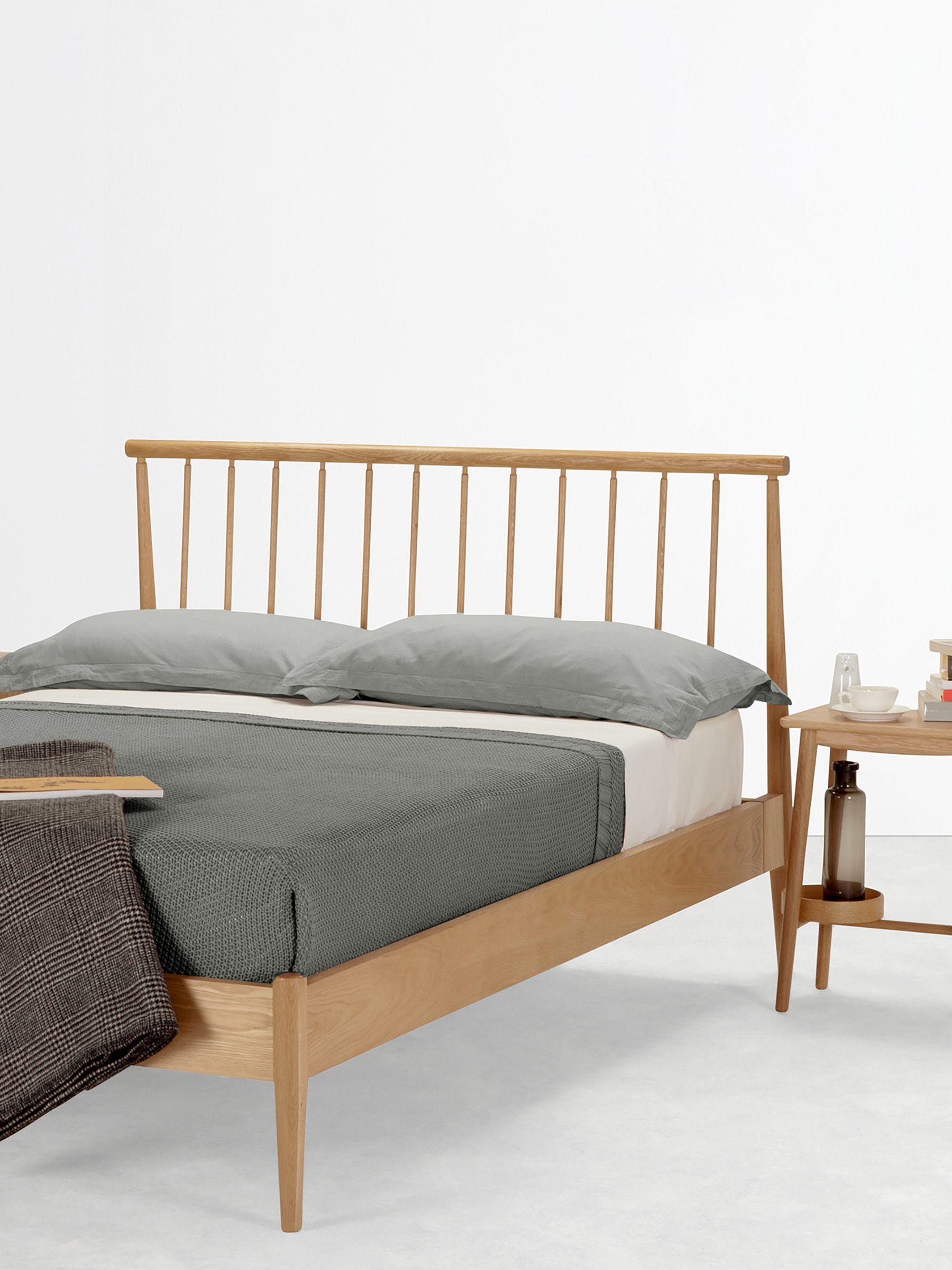 Penn Bedside Table in Oak - Image 1 of 4